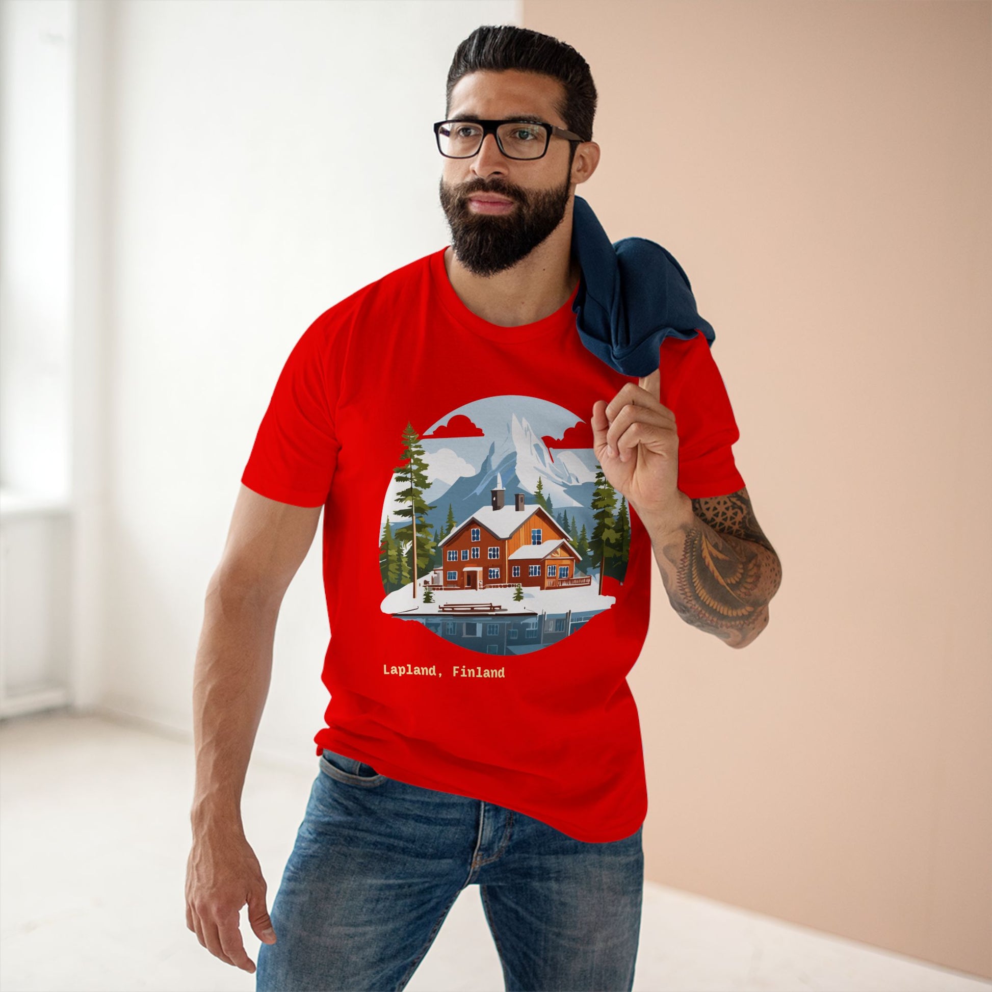 Travel Shirt, Tourist Shirt, Lapland Shirt - retro2nova