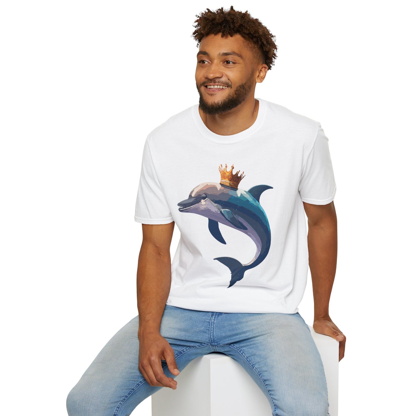 Dolphin Shirts, Shirt with Dolphin, Fish Tee Shirt, Animal Shirt