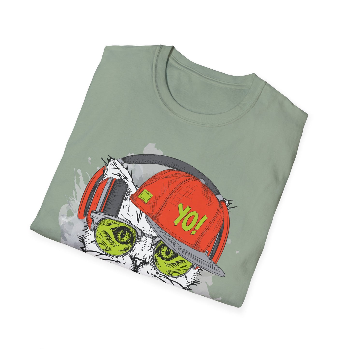 I love Music Animals Shirts, Shirt with Animals, Animals with Headphones Shirt