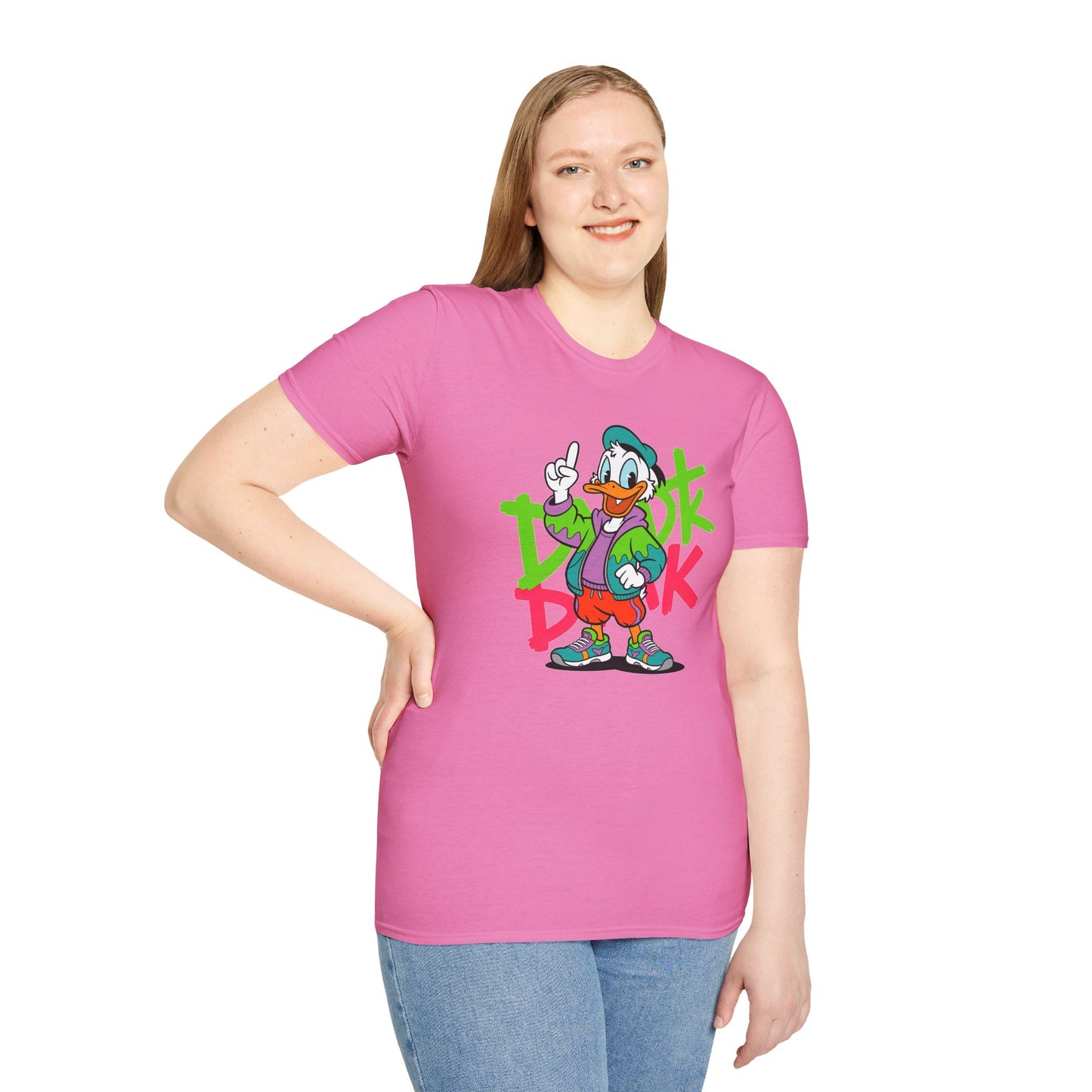 Gildan Softstyle 64000 Unisex Cartoon Animation T Shirt With Funny Animals Tee Apparel