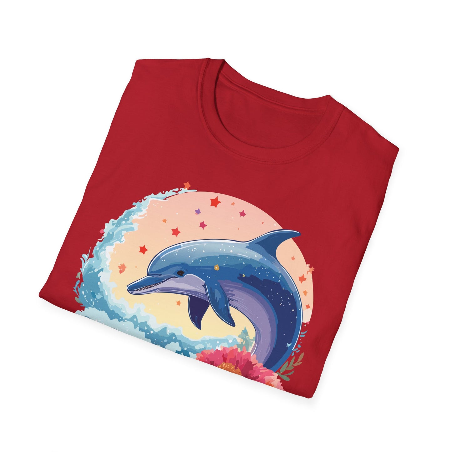 Dolphin Shirts, Shirt with Dolphin, Fish Tee Shirt, Animal Shirt