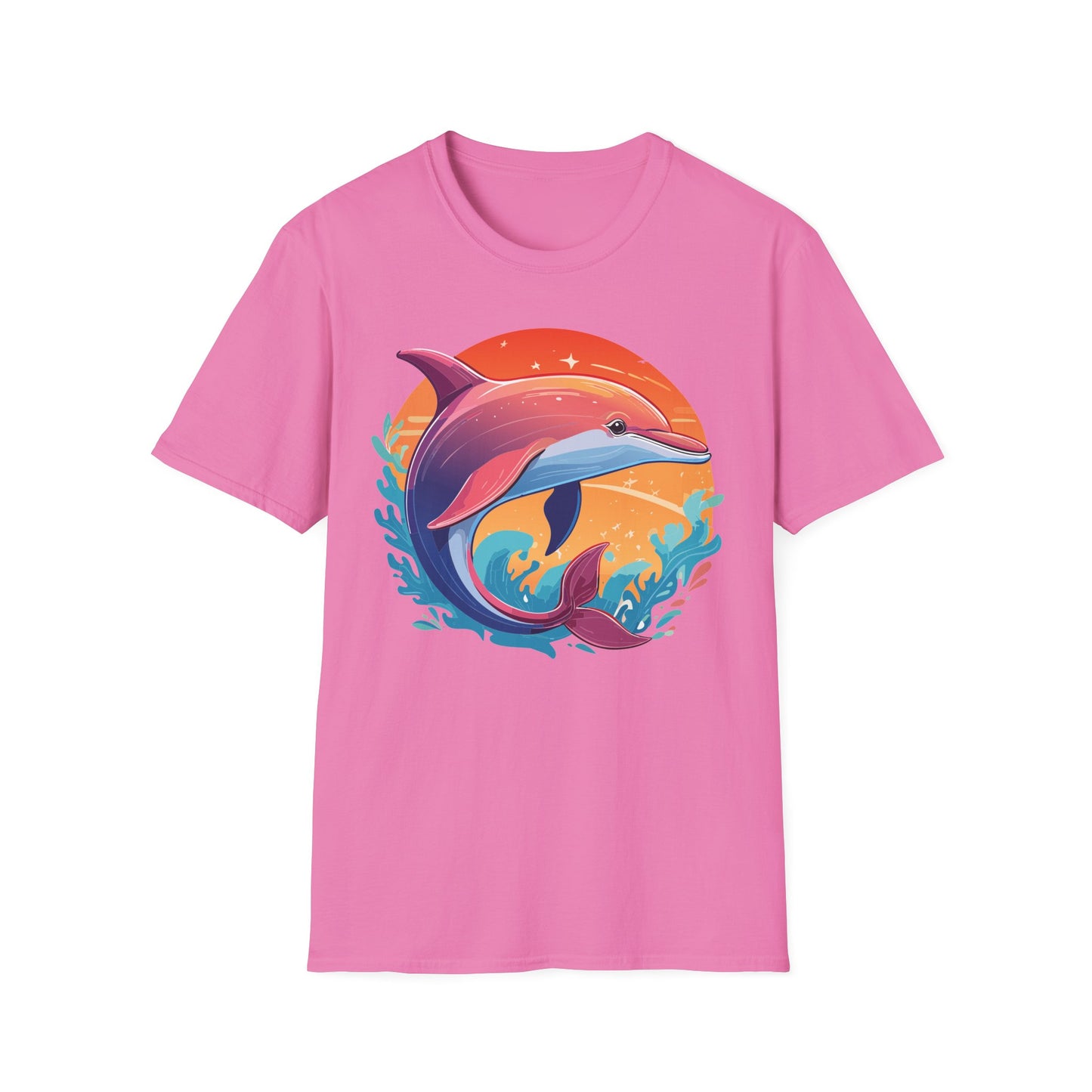 Dolphin Shirts, Shirt with Dolphin, Fish Tee Shirt, Animal Shirt