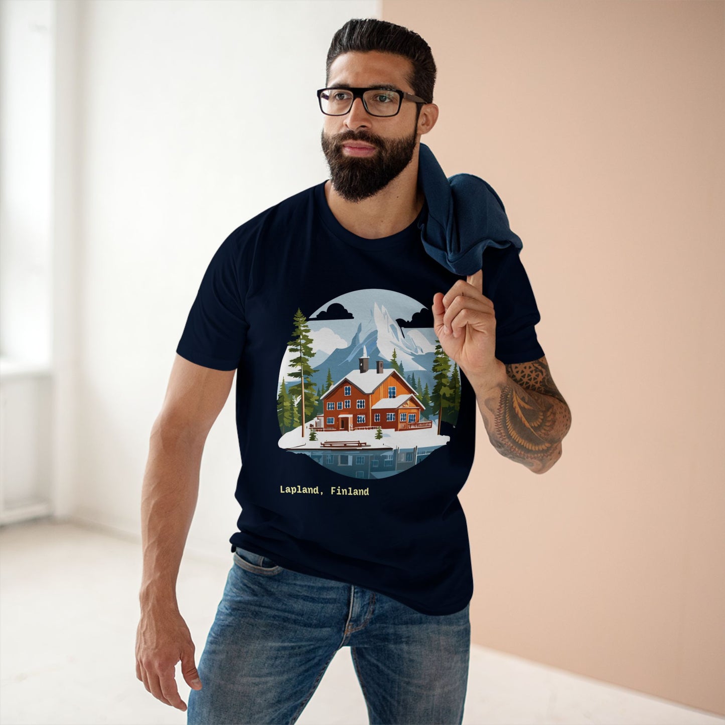 Travel Shirt, Tourist Shirt, Lapland Shirt - retro2nova