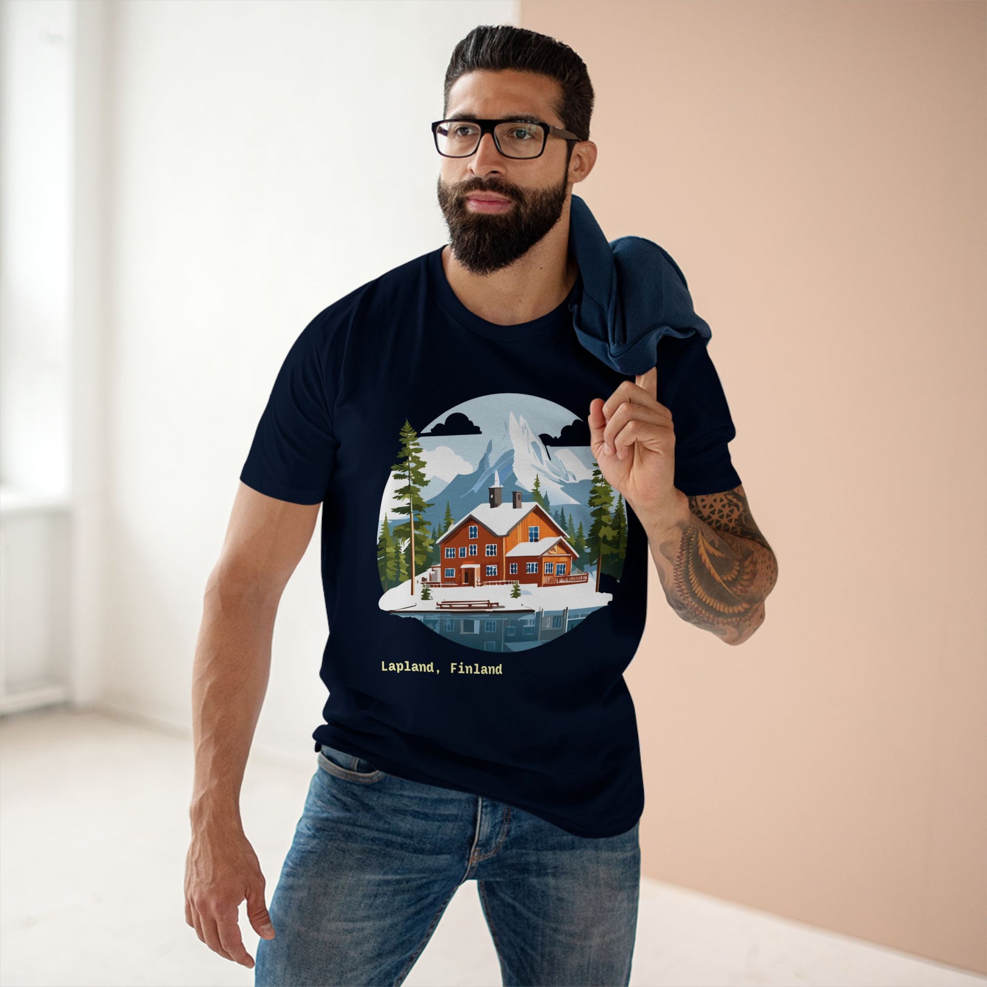 Travel Shirt, Tourist Shirt, Lapland Shirt - retro2nova