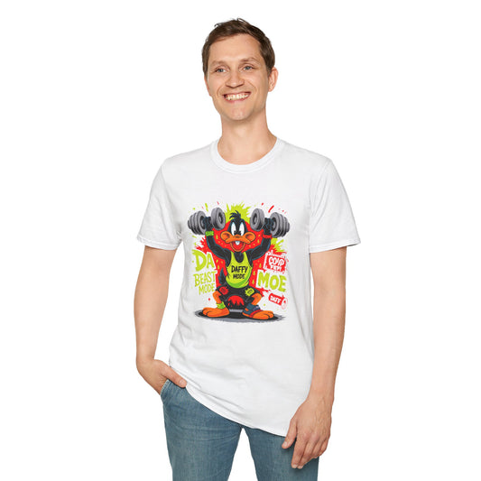 Unisex Cartoon T Shirt With Animation Design Funny Animals Tee Softstyle Gildan 64000