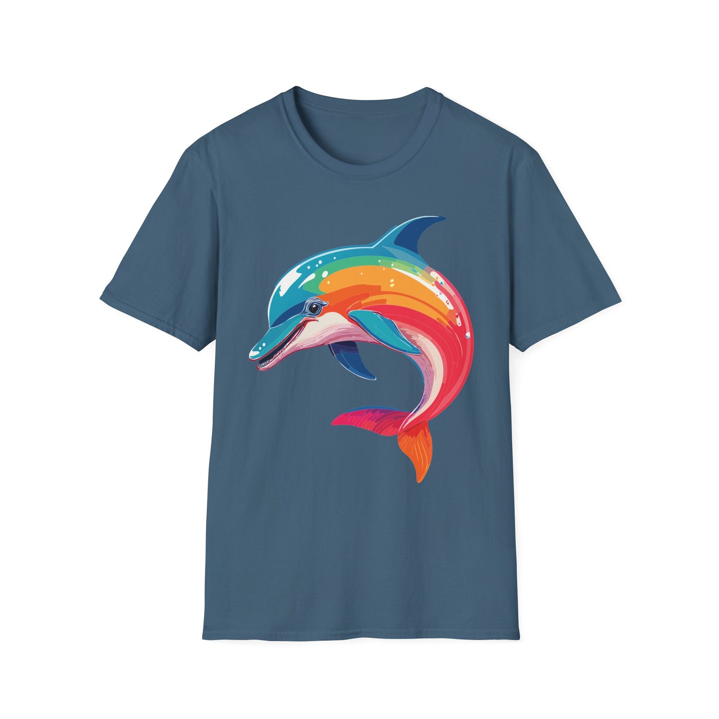 Dolphin Shirts, Shirt with Dolphin, Fish Tee Shirt, Animal Shirt