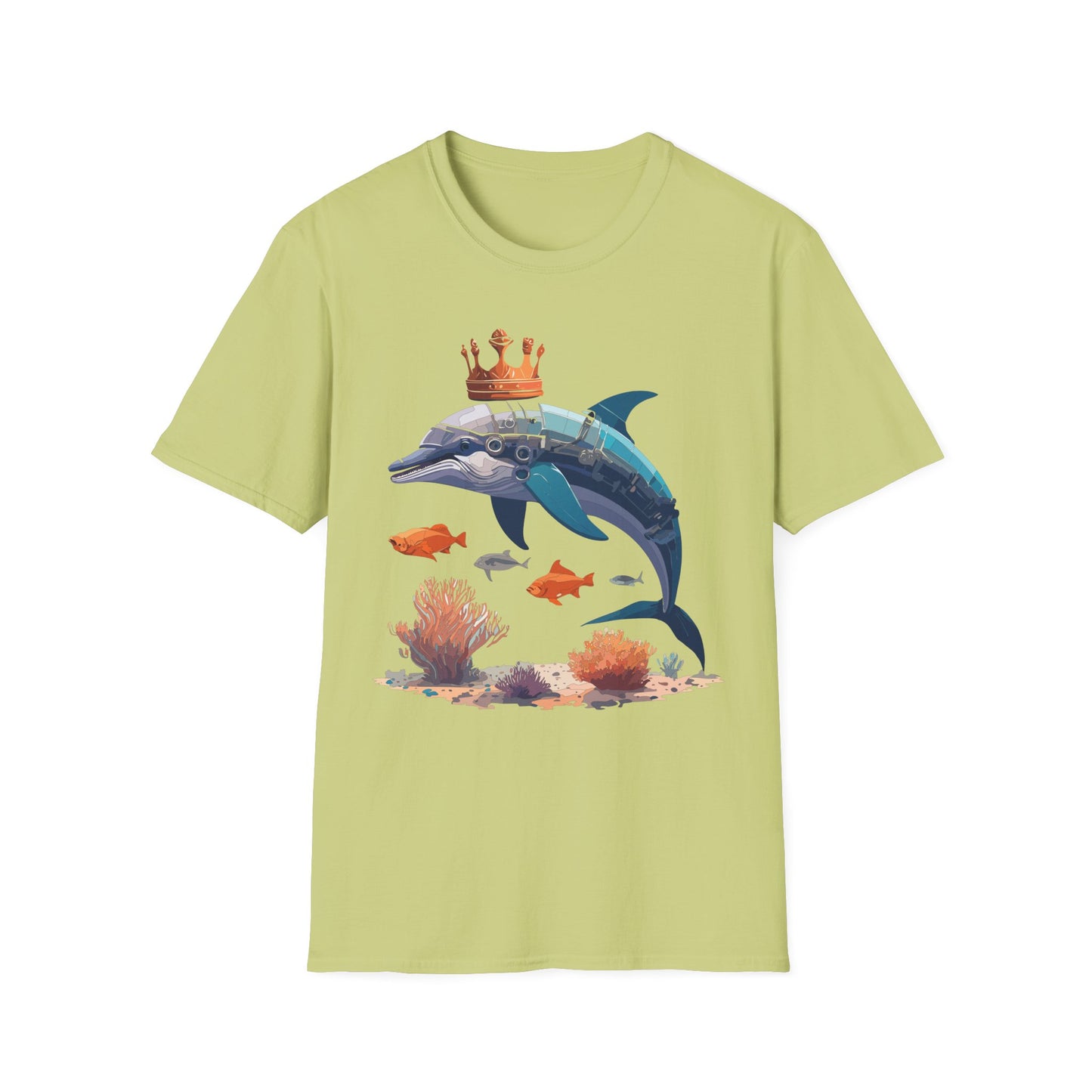 Dolphin Shirts, Shirt with Dolphin, Fish Tee Shirt, Animal Shirt