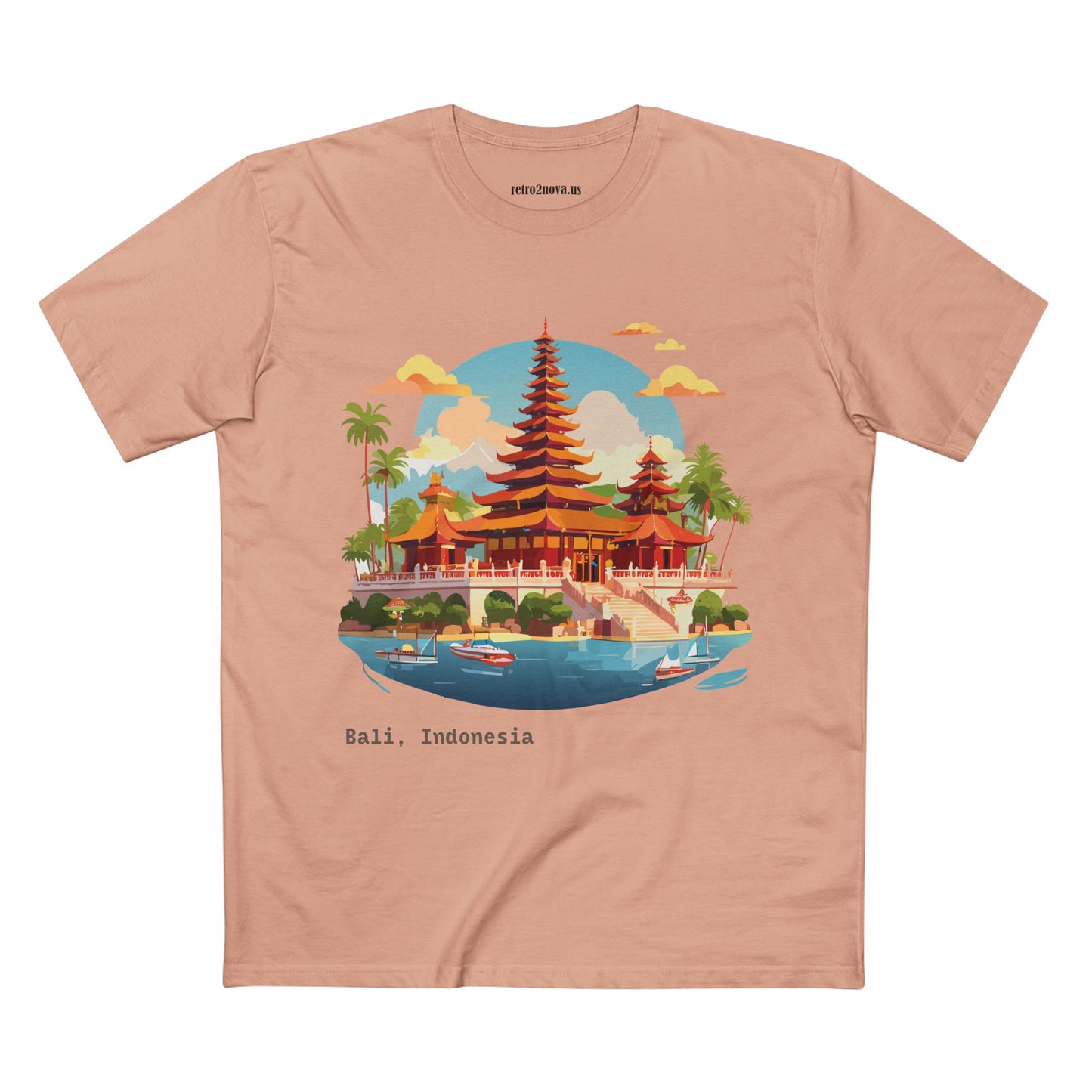 Travel Shirt, Tourist Shirt, Bali Shirt - retro2nova