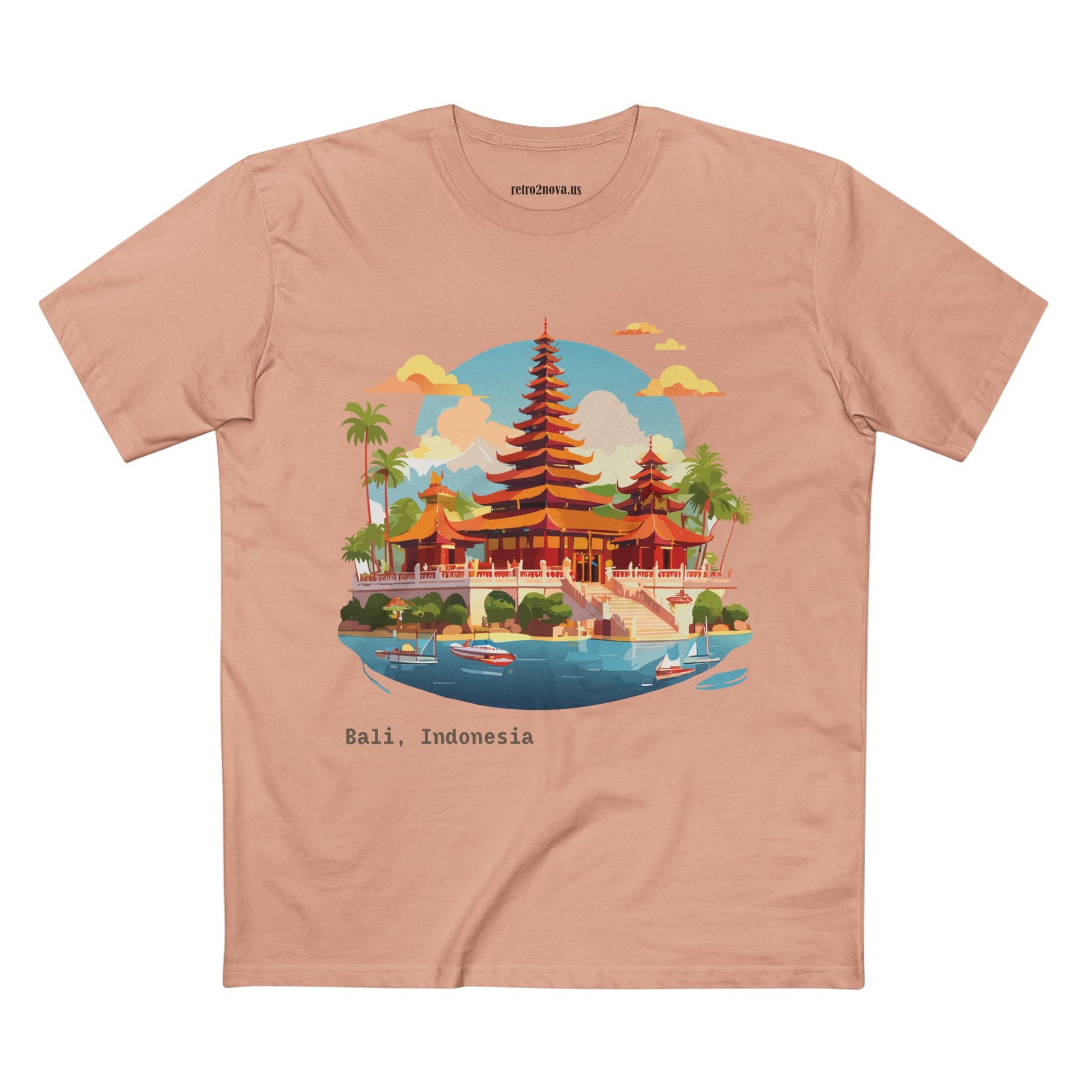 Travel Shirt, Tourist Shirt, Bali Shirt - retro2nova