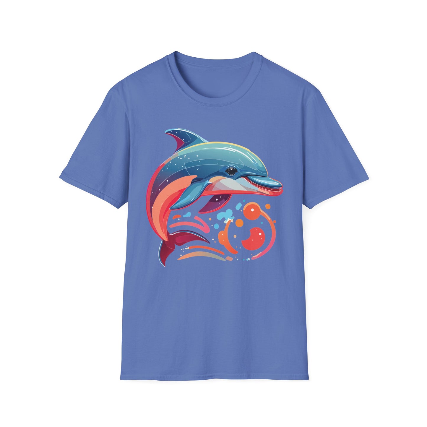 Dolphin Shirts, Shirt with Dolphin, Fish Tee Shirt, Animal Shirt