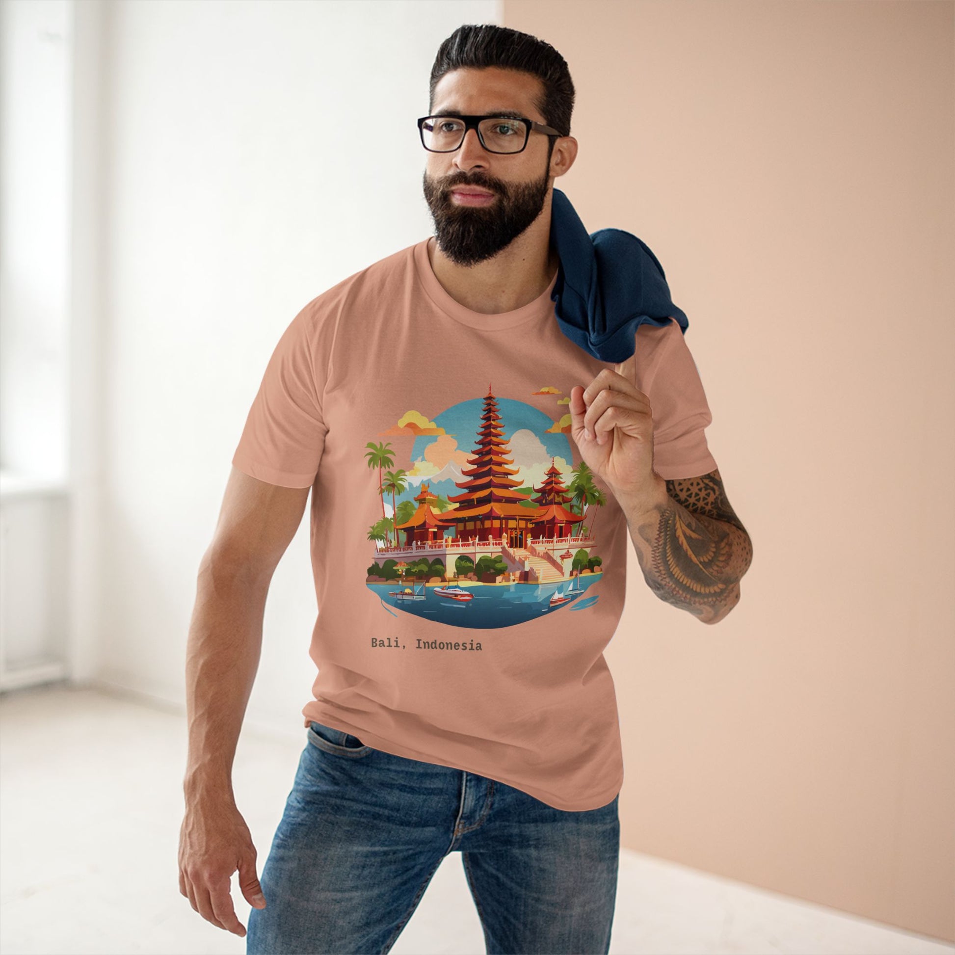 Travel Shirt, Tourist Shirt, Bali Shirt - retro2nova