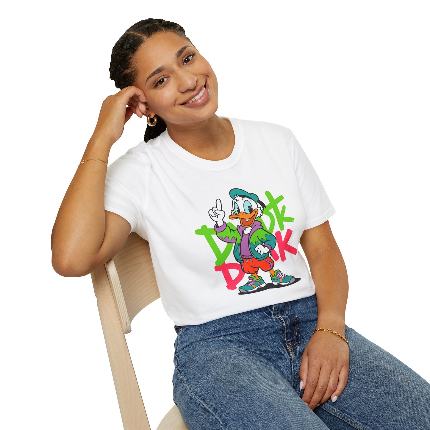 Gildan Softstyle 64000 Unisex Cartoon Animation T Shirt With Funny Animals Tee Apparel