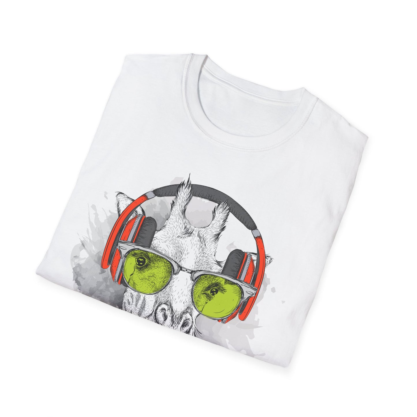 I love Music Animals Shirts, Shirt with Animals, Animals with Headphones Shirt