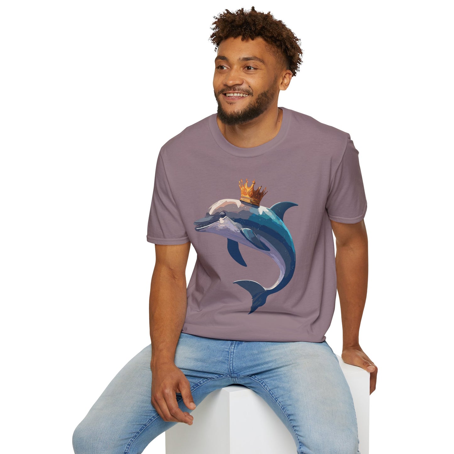 Dolphin Shirts, Shirt with Dolphin, Fish Tee Shirt, Animal Shirt