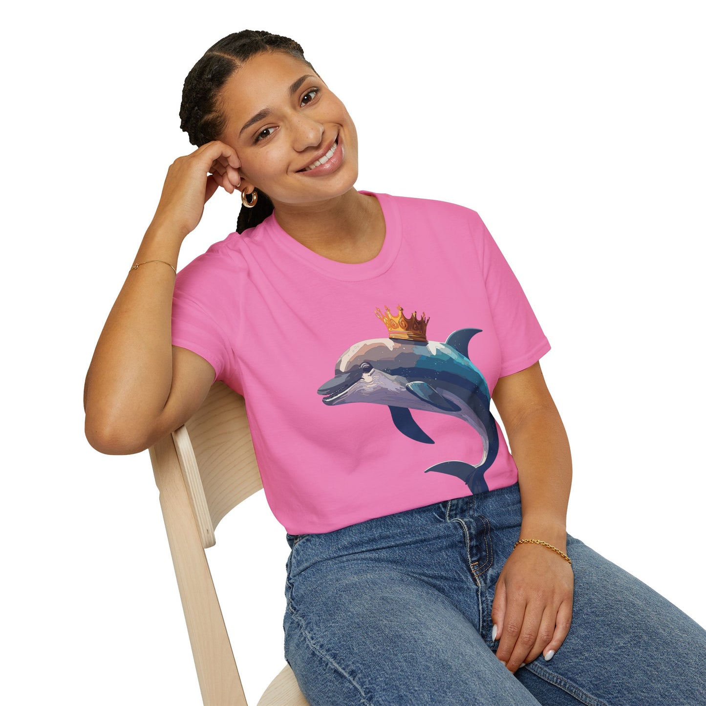 Dolphin Shirts, Shirt with Dolphin, Fish Tee Shirt, Animal Shirt