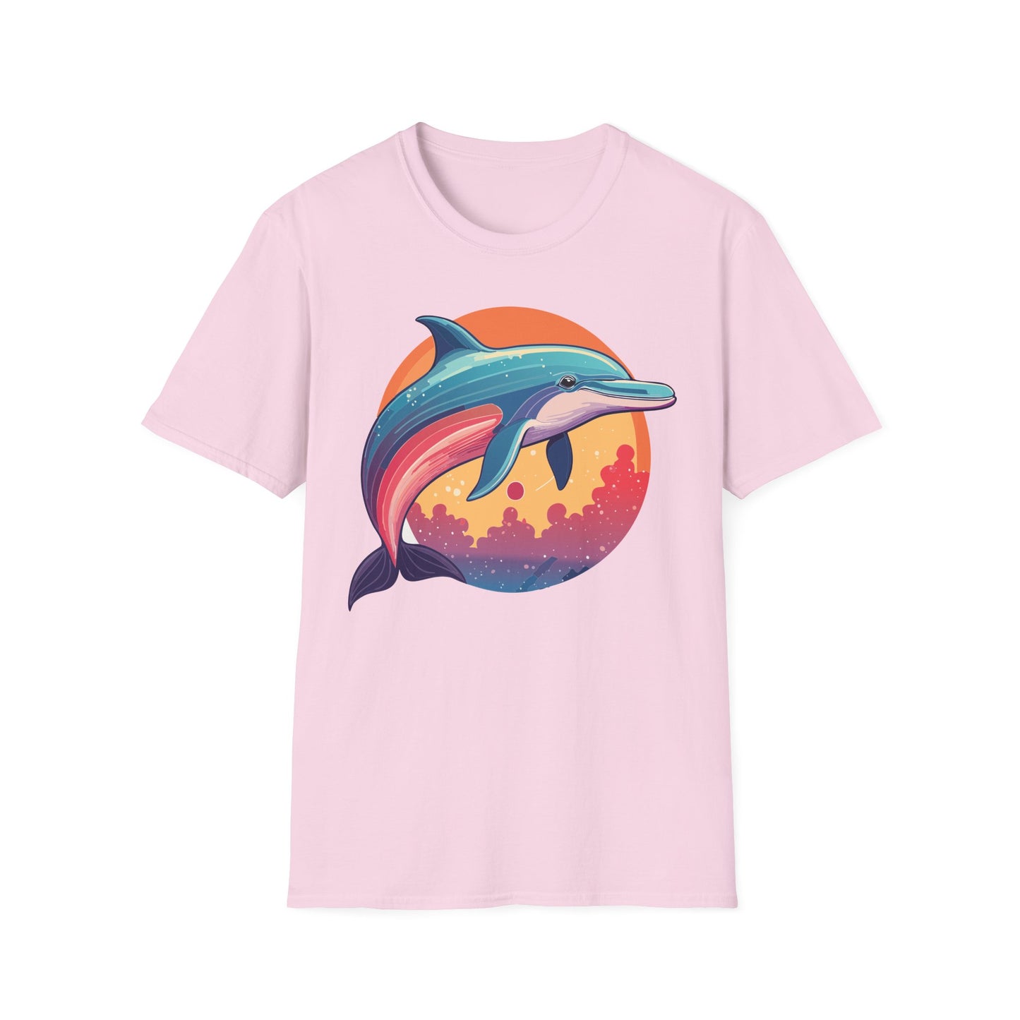 Dolphin Shirts, Shirt with Dolphin, Fish Tee Shirt, Animal Shirt