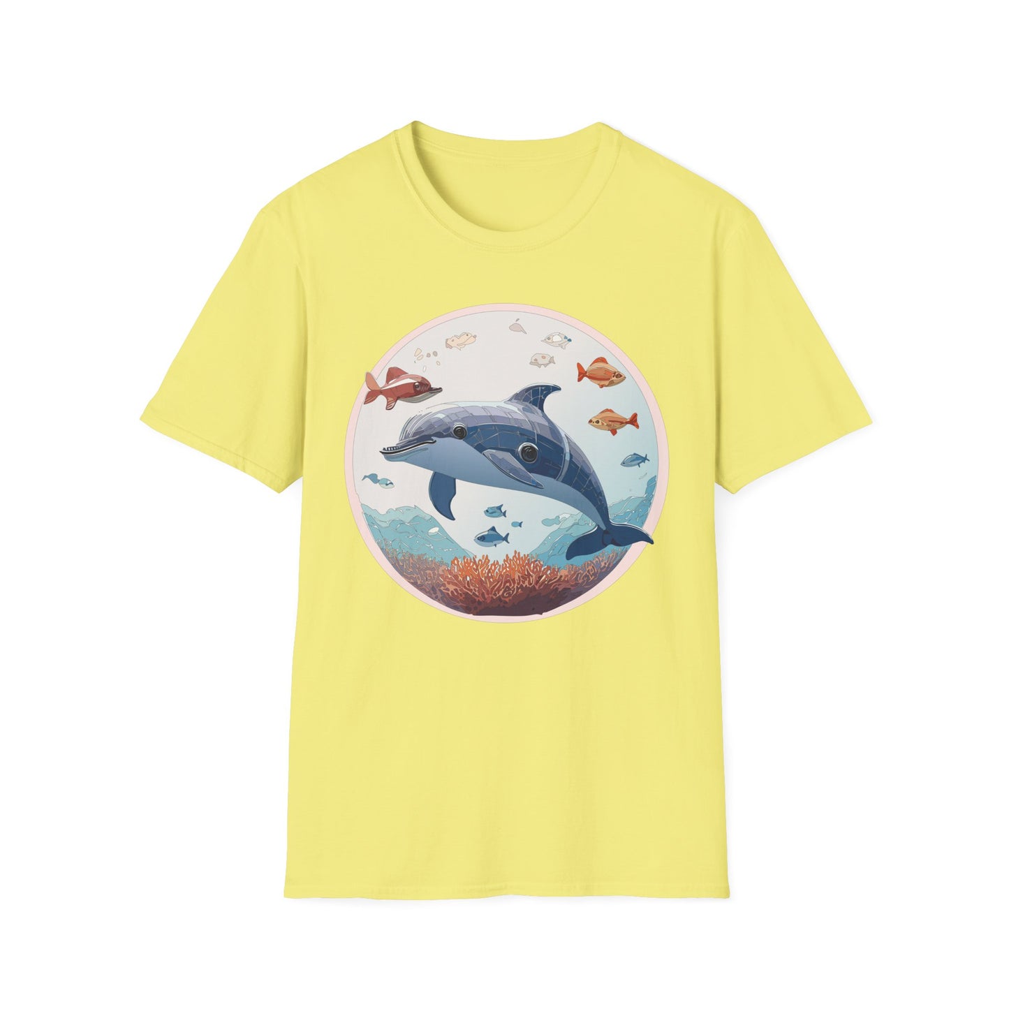 Dolphin Shirts, Shirt with Dolphin, Fish Tee Shirt, Animal Shirt