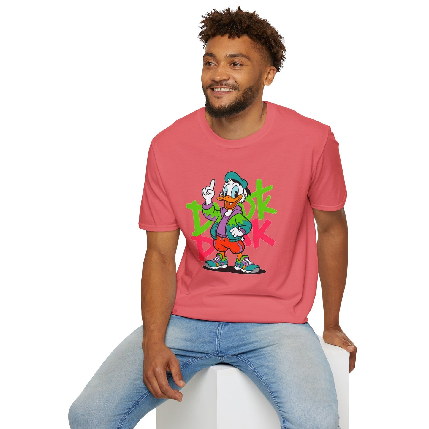 Gildan Softstyle 64000 Unisex Cartoon Animation T Shirt With Funny Animals Tee Apparel