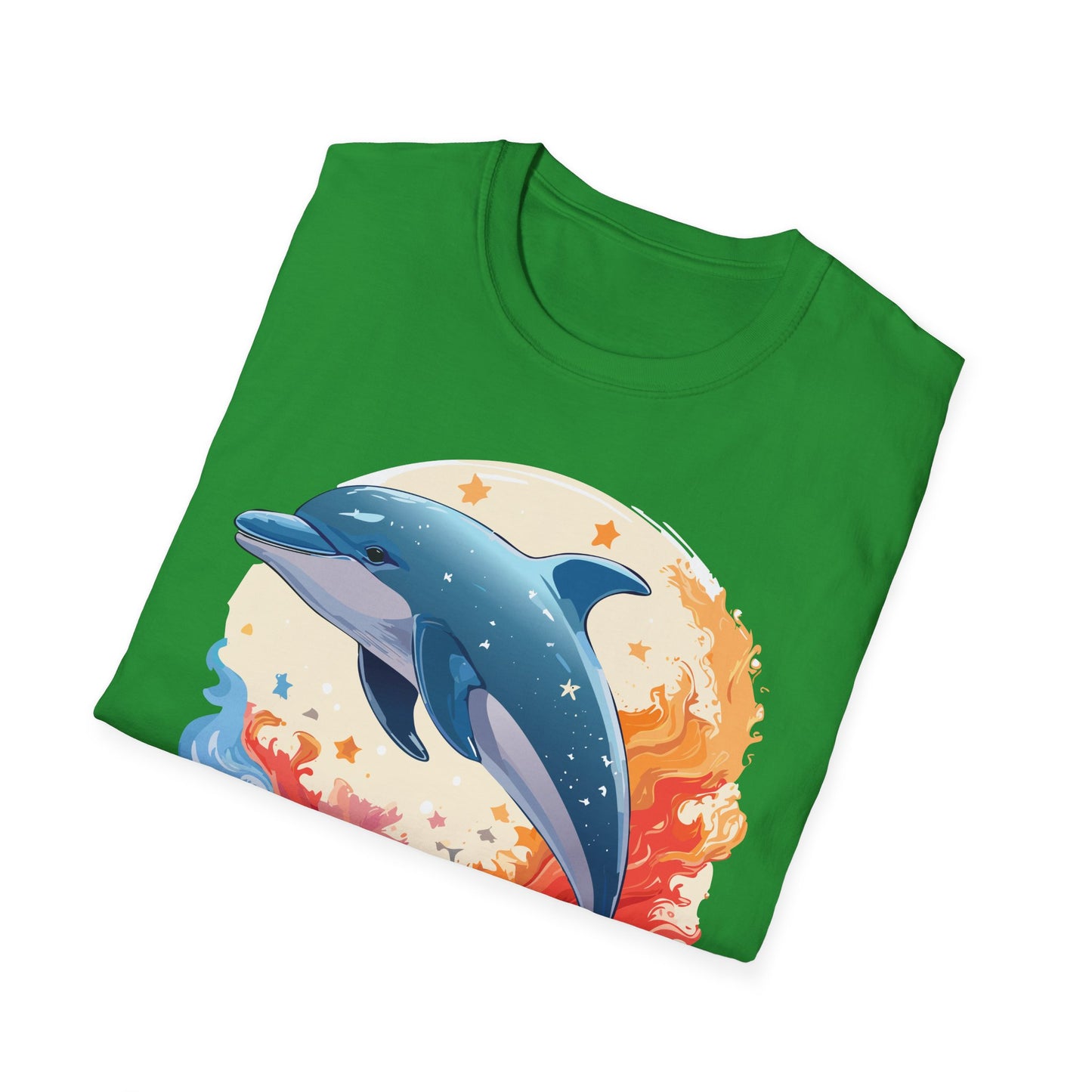 Dolphin Shirts, Shirt with Dolphin, Fish Tee Shirt, Animal Shirt