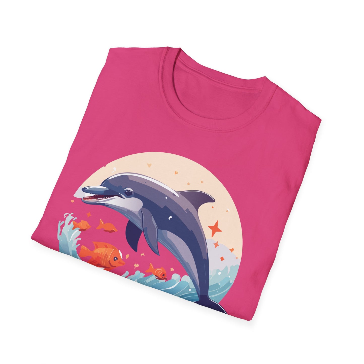 Dolphin Shirts, Shirt with Dolphin, Fish Tee Shirt, Animal Shirt