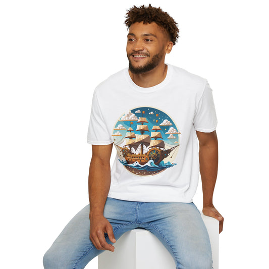 Ship T Shirts Frigate T Shirts Vessel Tee Shirt Unisex Gildan Softstyle 64000 Premium