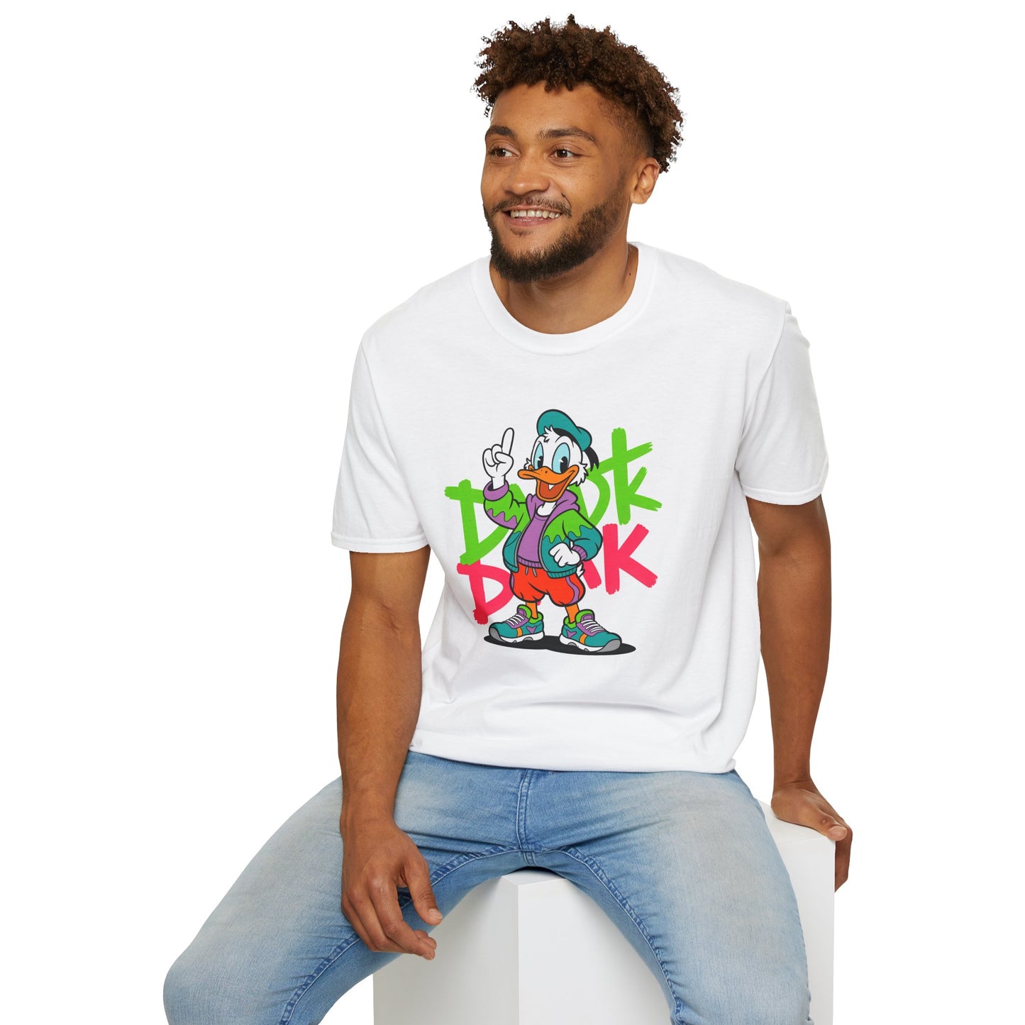 Gildan Softstyle 64000 Unisex Cartoon Animation T Shirt With Funny Animals Tee Apparel