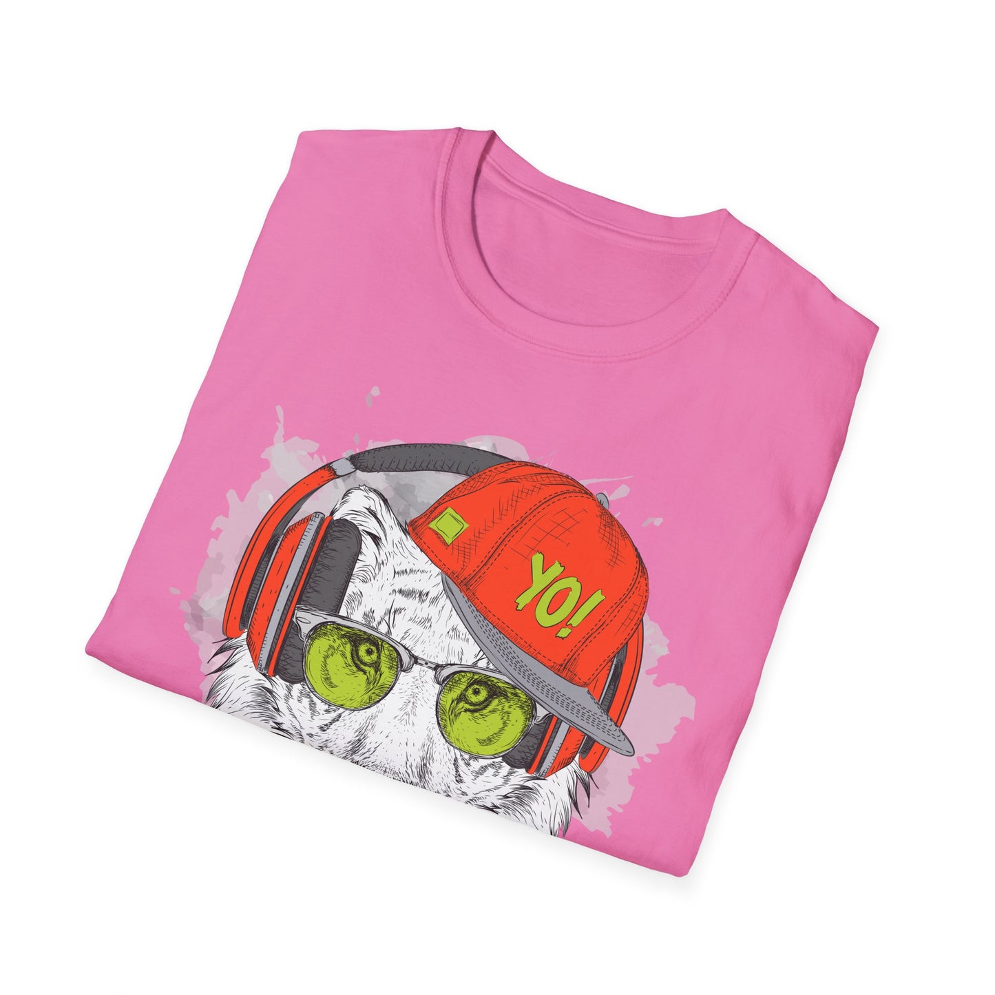 I love Music Animals Shirts, Shirt with Animals, Animals with Headphones Shirt