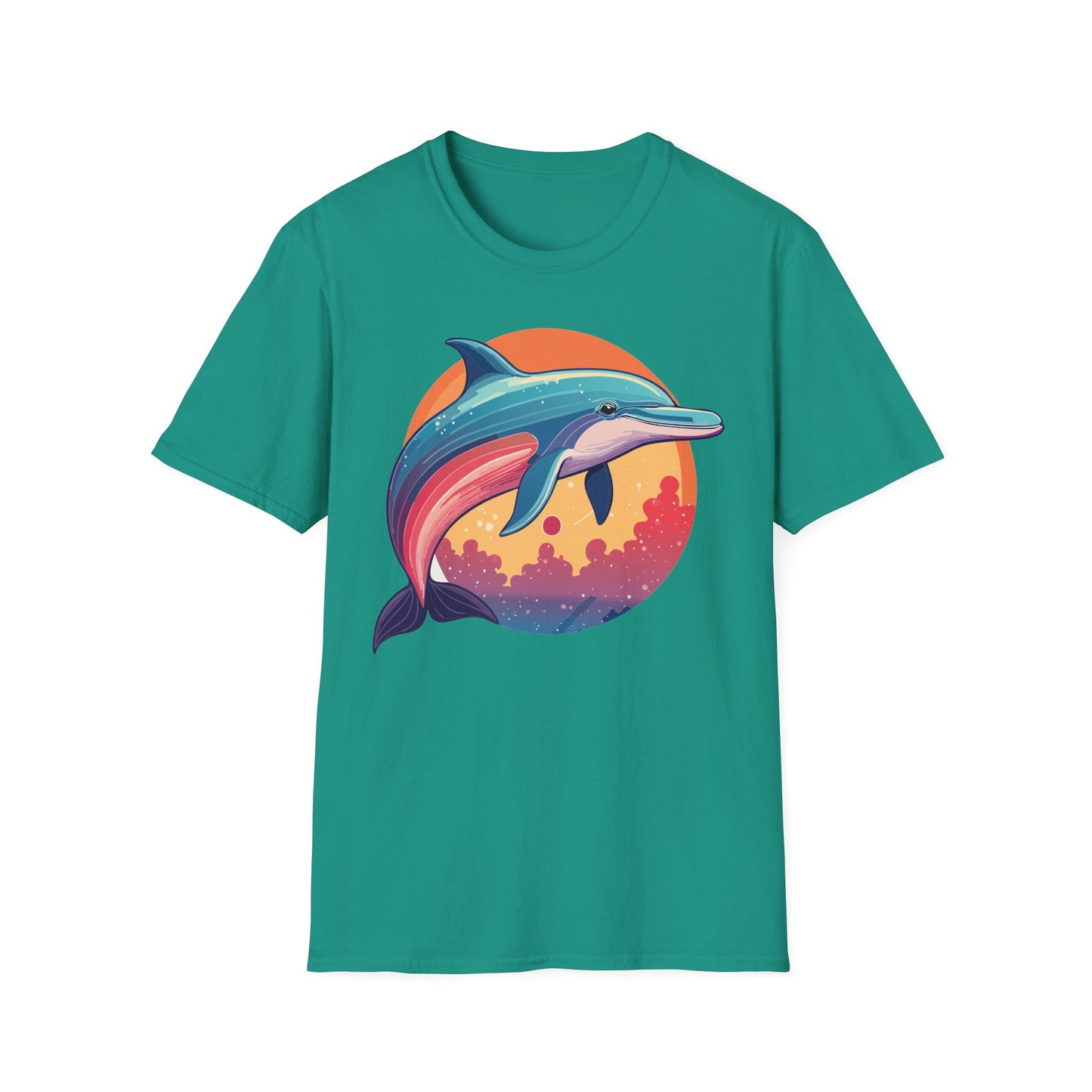 Dolphin Shirts, Shirt with Dolphin, Fish Tee Shirt, Animal Shirt