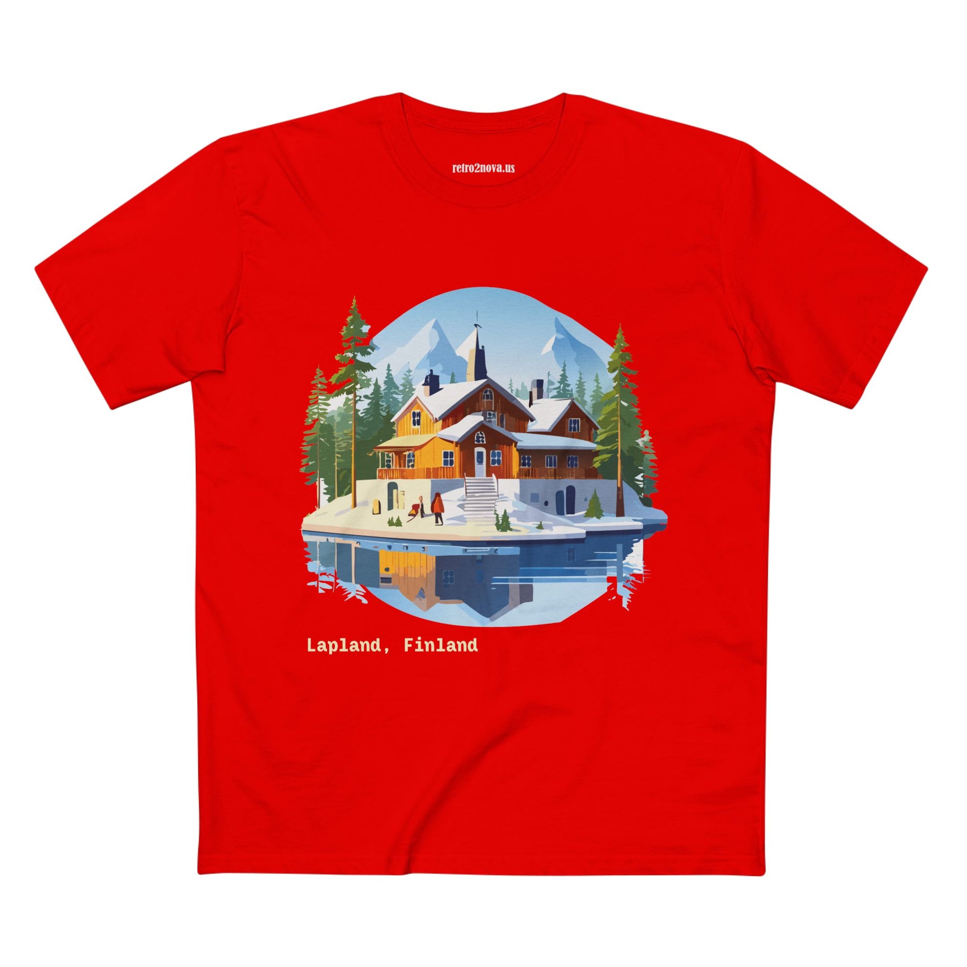 Travel Shirt, Tourist Shirt, Lapland Shirt - retro2nova