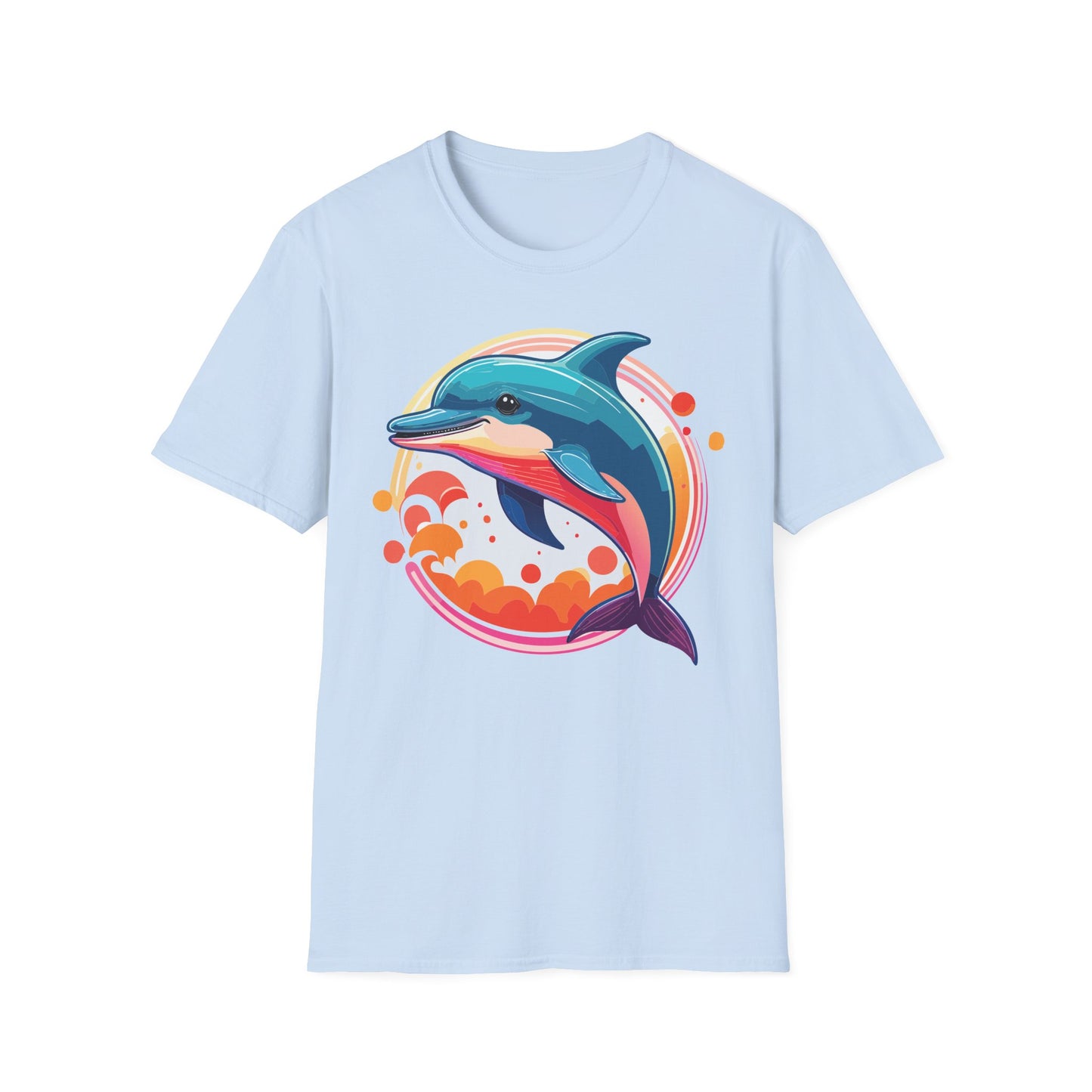 Dolphin Shirts, Shirt with Dolphin, Fish Tee Shirt, Animal Shirt