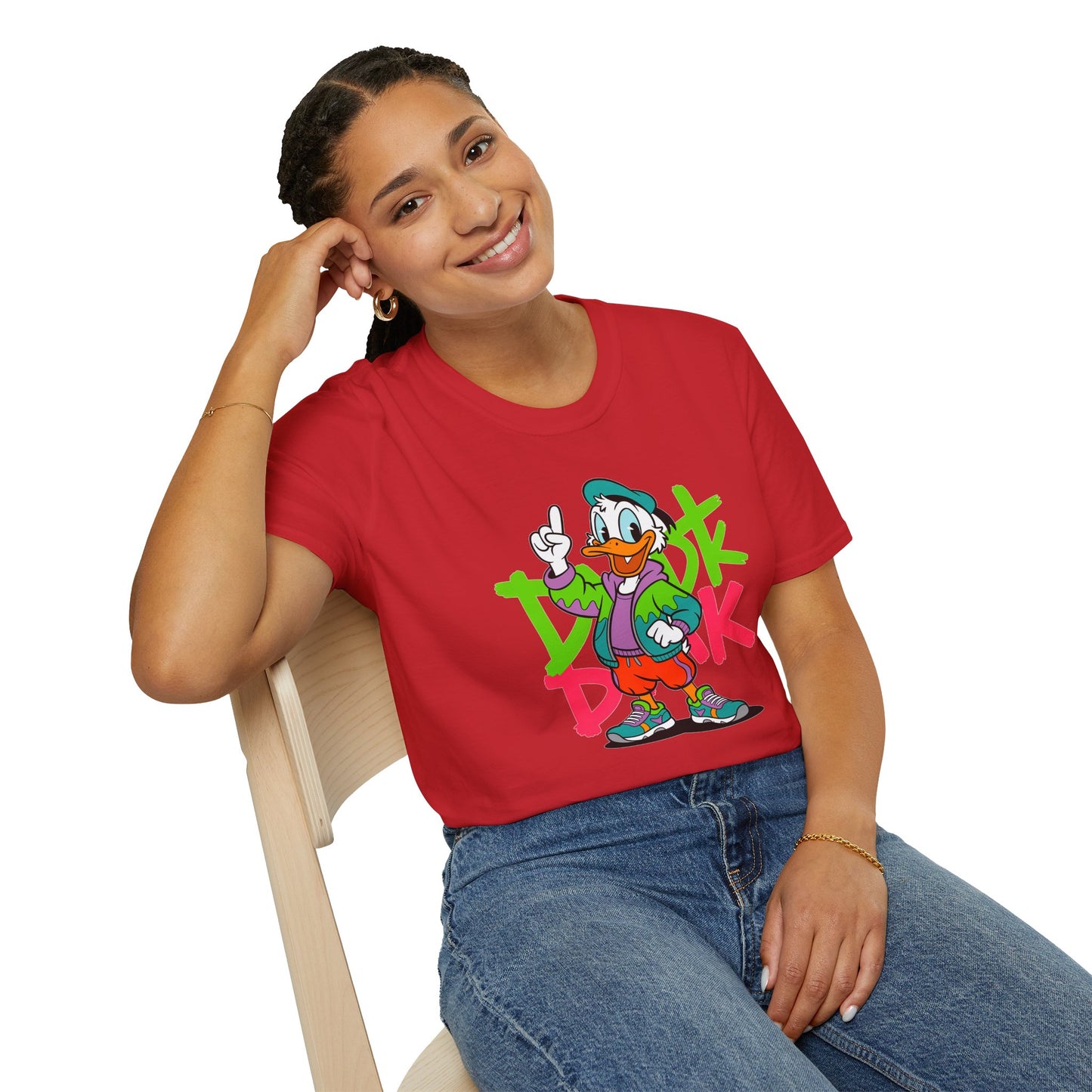 Gildan Softstyle 64000 Unisex Cartoon Animation T Shirt With Funny Animals Tee Apparel