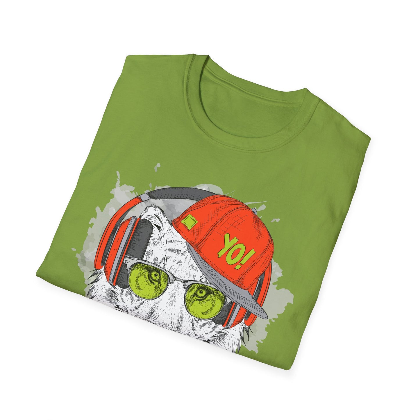 I love Music Animals Shirts, Shirt with Animals, Animals with Headphones Shirt