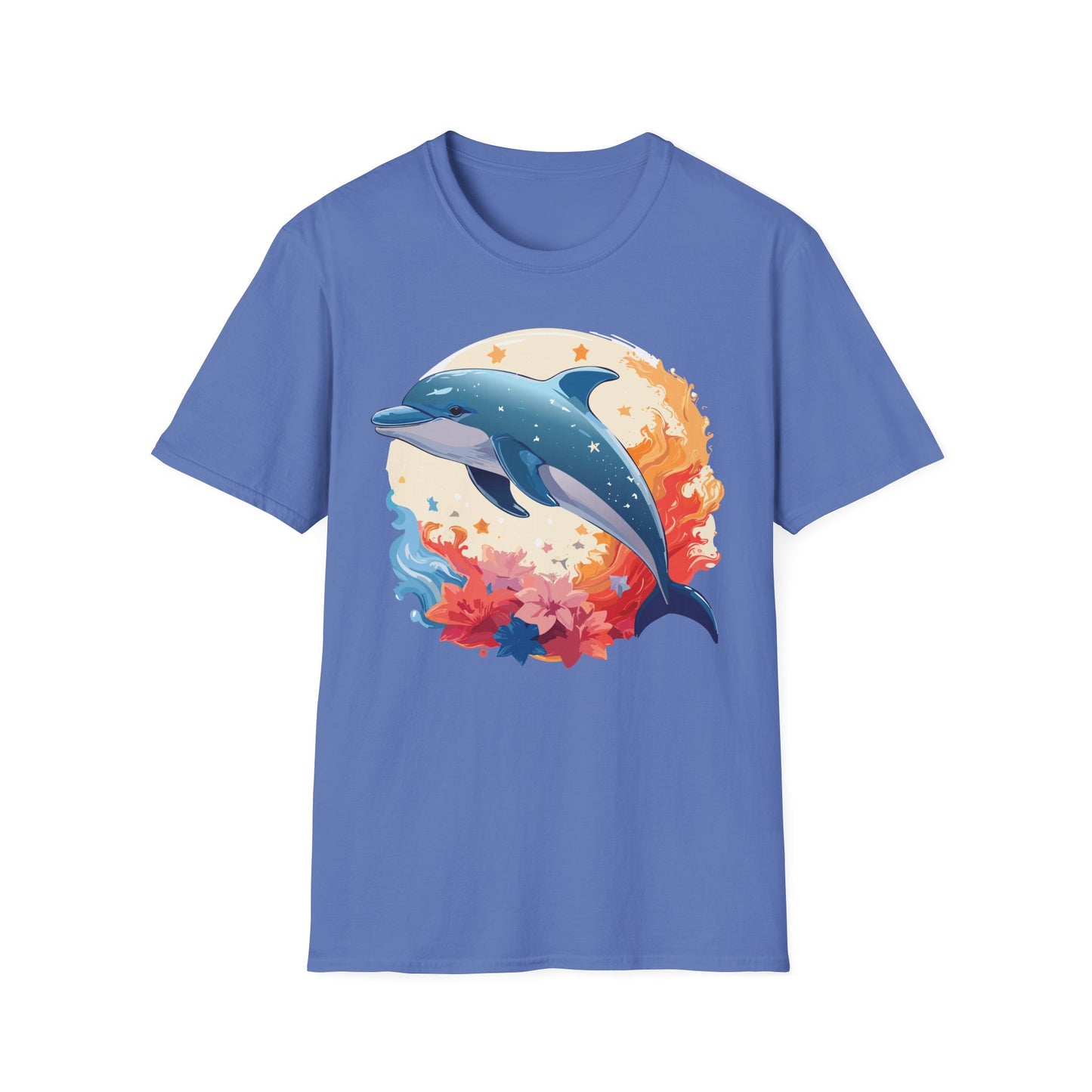 Dolphin Shirts, Shirt with Dolphin, Fish Tee Shirt, Animal Shirt