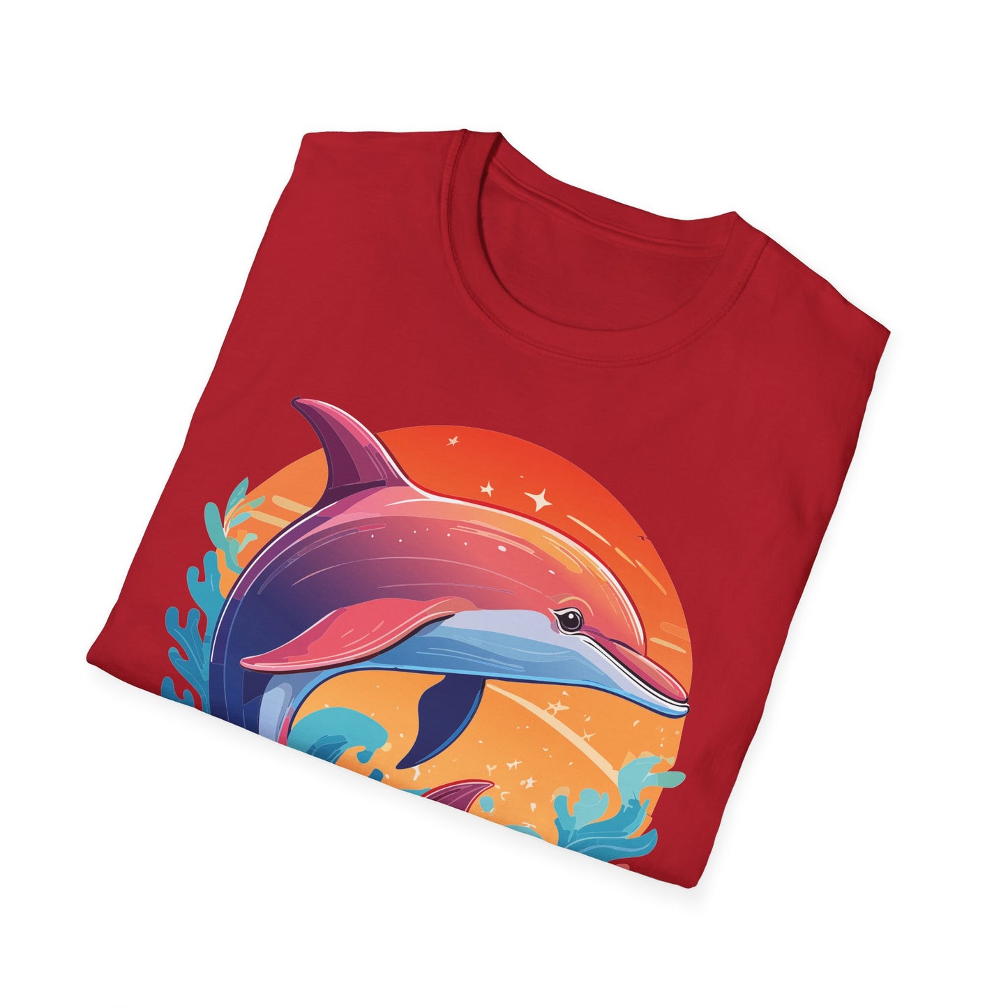 Dolphin Shirts, Shirt with Dolphin, Fish Tee Shirt, Animal Shirt