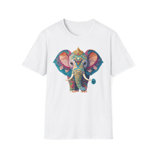 Elephant Shirt, T Shirt with Elephant, Elephant on T Shirt, T Shirt with Animation, Animals Tee Shirt