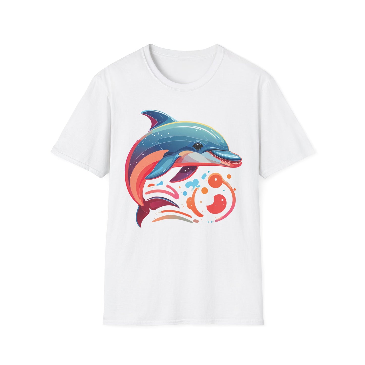 Dolphin Shirts, Shirt with Dolphin, Fish Tee Shirt, Animal Shirt