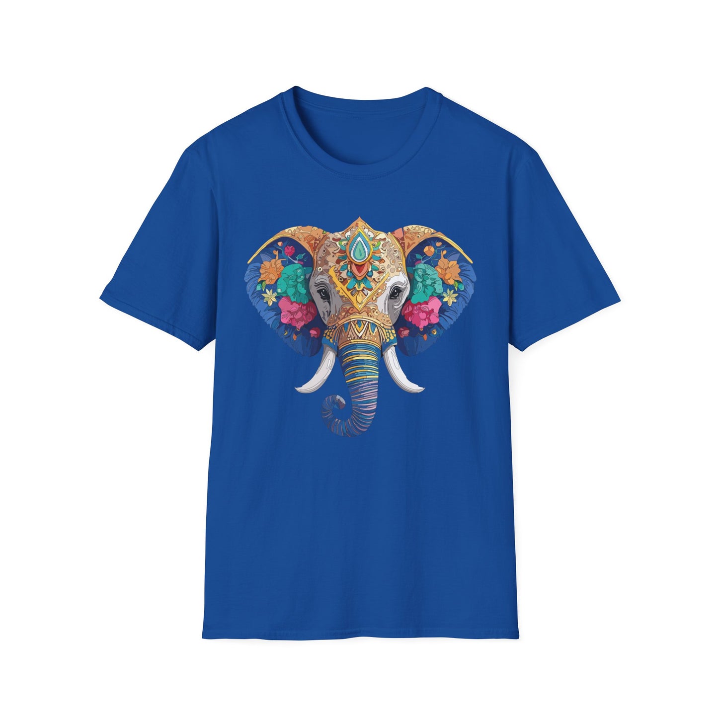 Elephant Shirt, T Shirt with Elephant, Elephant on T Shirt, T Shirt with Animation, Animals Tee Shirt
