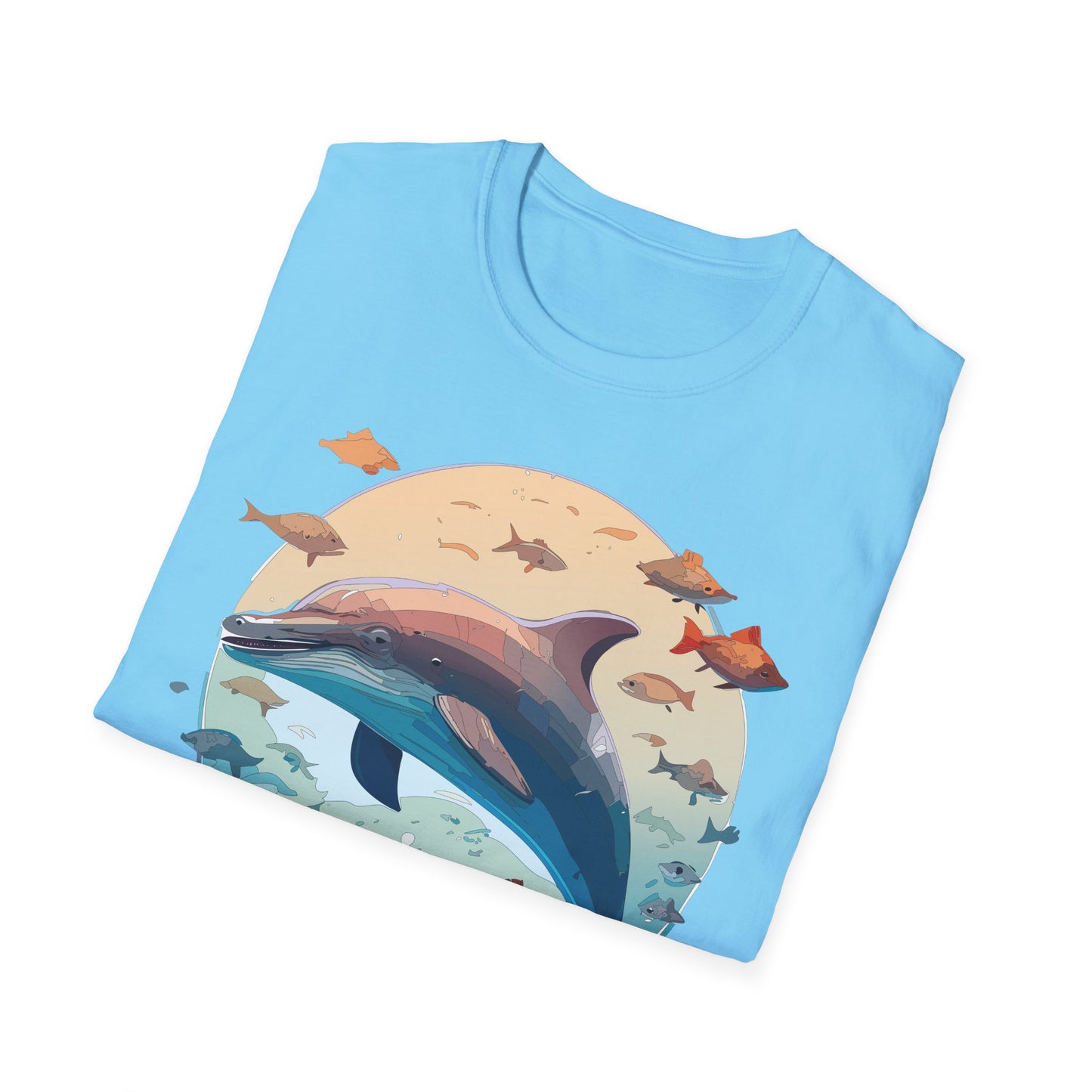 Dolphin Shirts, Shirt with Dolphin, Fish Tee Shirt, Animal Shirt