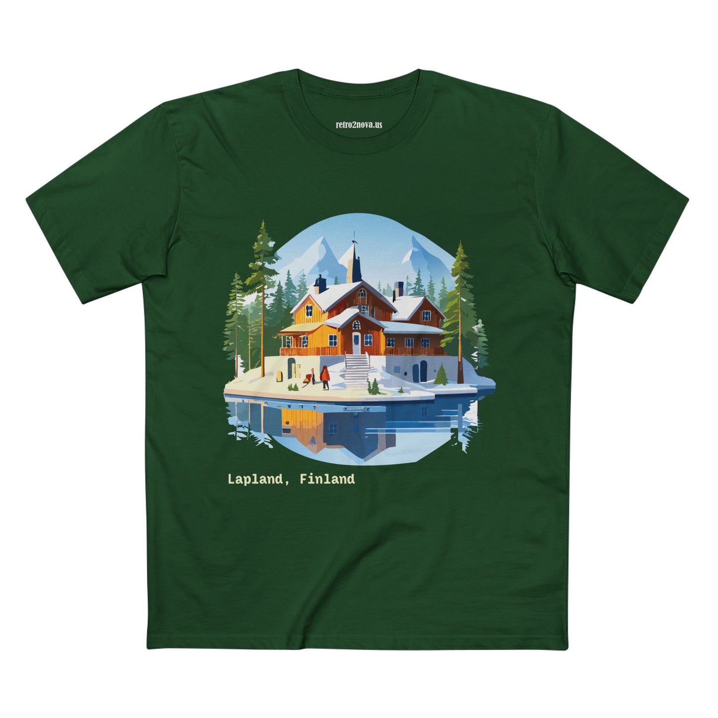 Travel Shirt, Tourist Shirt, Lapland Shirt - retro2nova