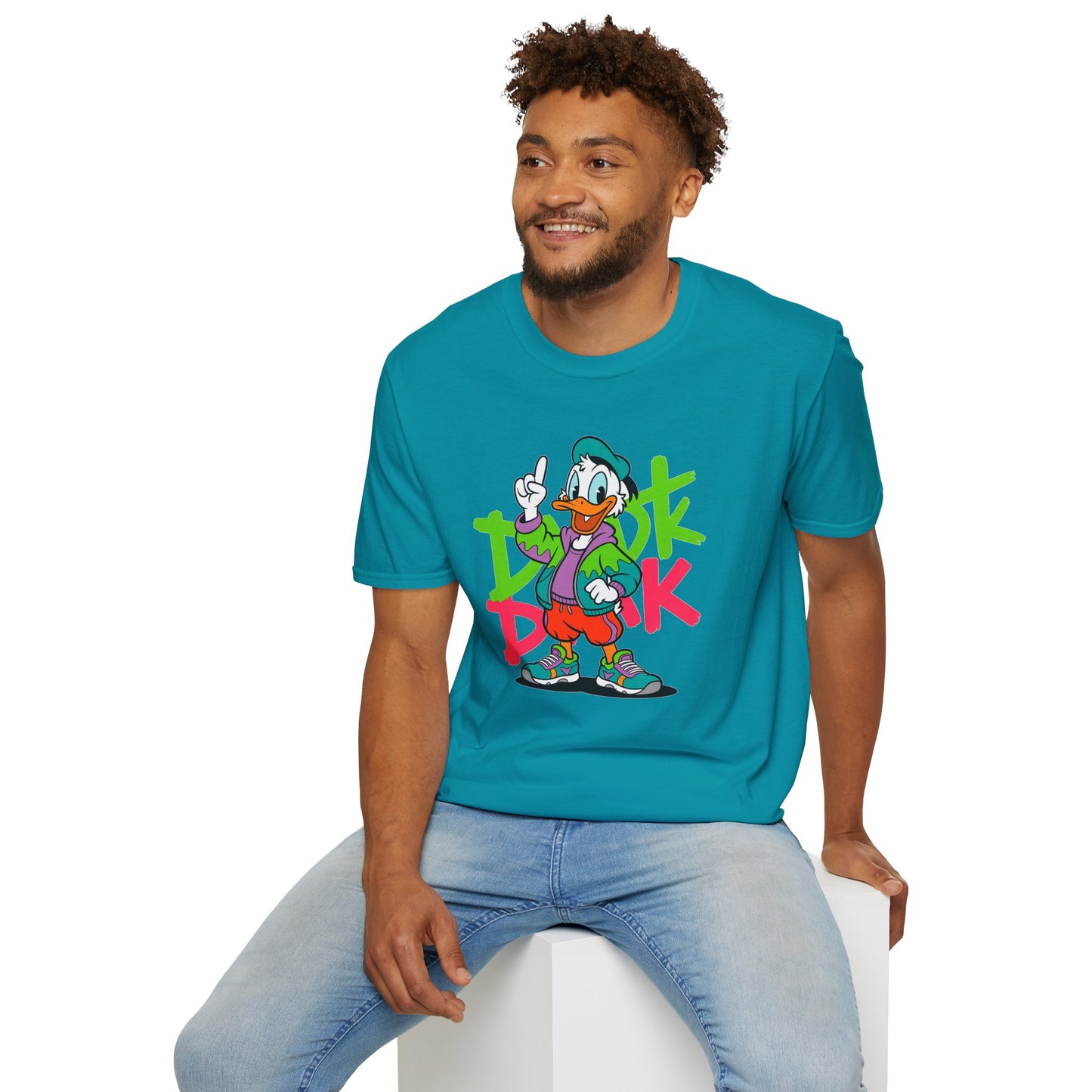 Gildan Softstyle 64000 Unisex Cartoon Animation T Shirt With Funny Animals Tee Apparel