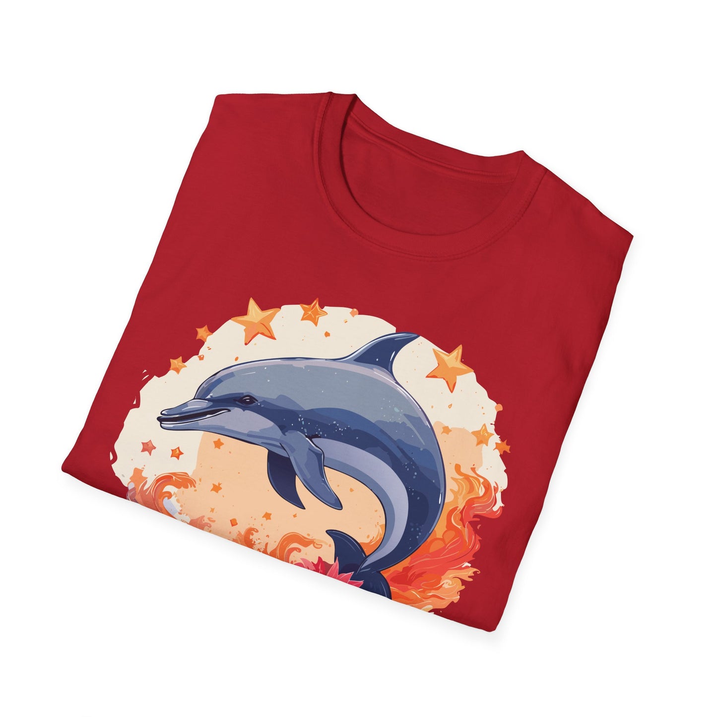 Dolphin Shirts, Shirt with Dolphin, Fish Tee Shirt, Animal Shirt