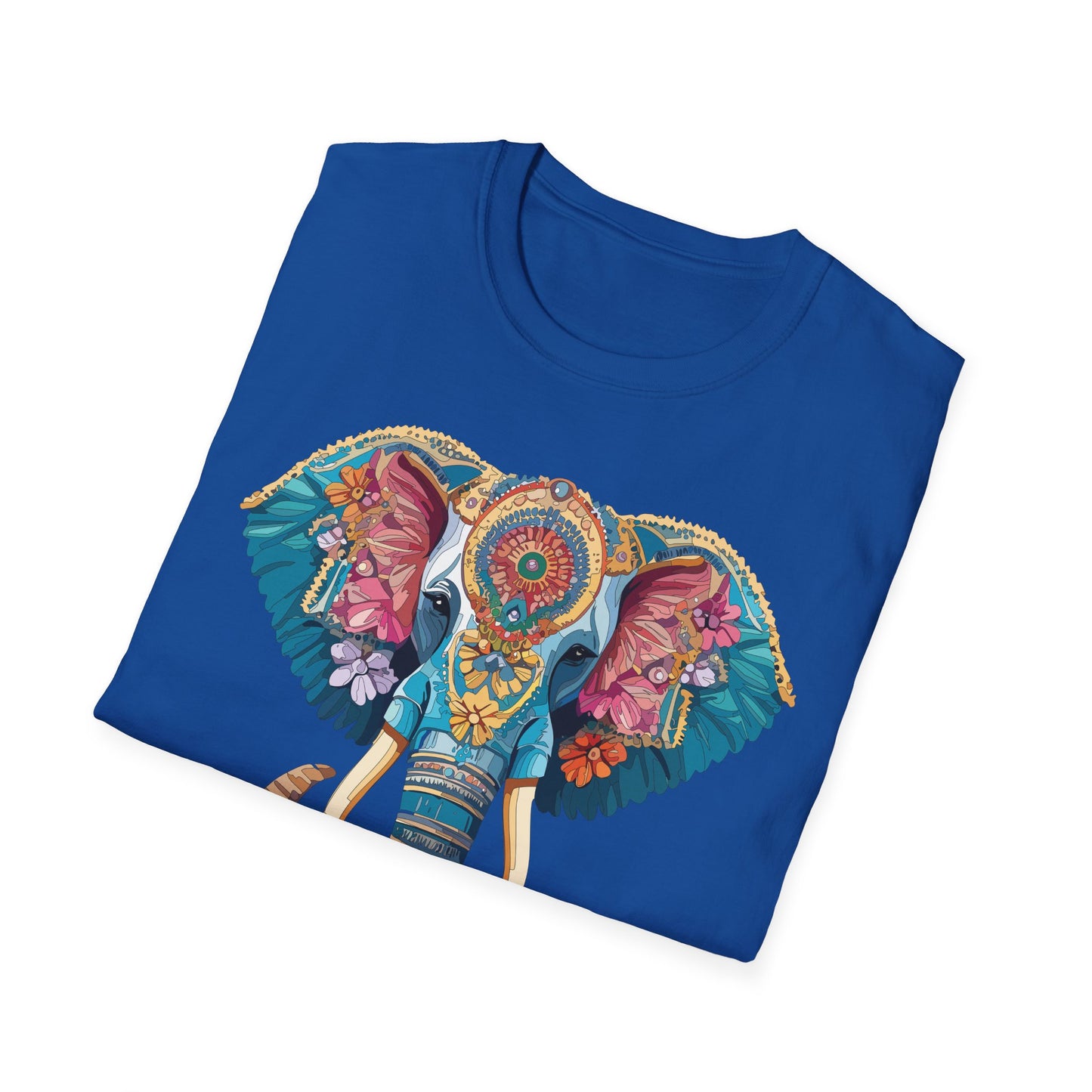 Elephant Shirt, T Shirt with Elephant, Elephant on T Shirt, T Shirt with Animation, Animals Tee Shirt
