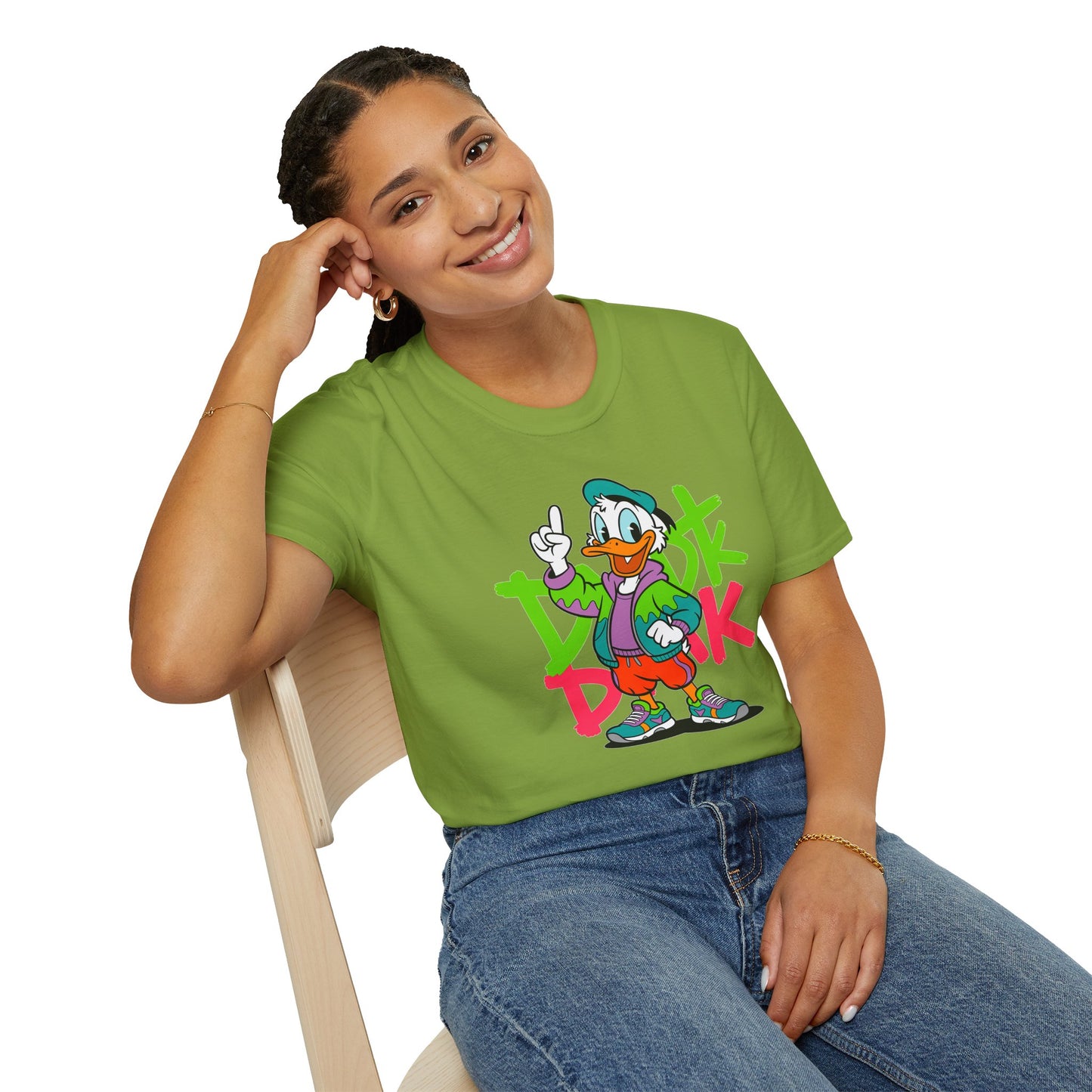 Gildan Softstyle 64000 Unisex Cartoon Animation T Shirt With Funny Animals Tee Apparel