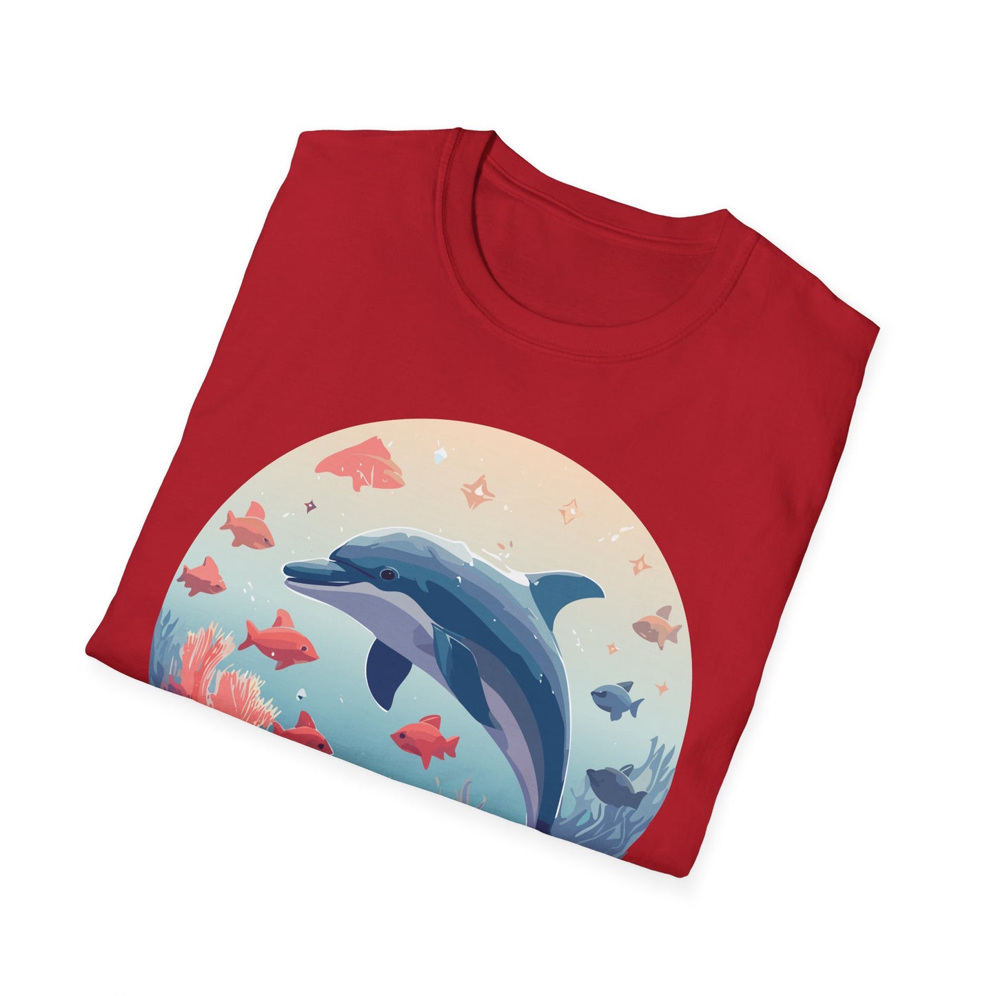 Dolphin Shirts, Shirt with Dolphin, Fish Tee Shirt, Animal Shirt