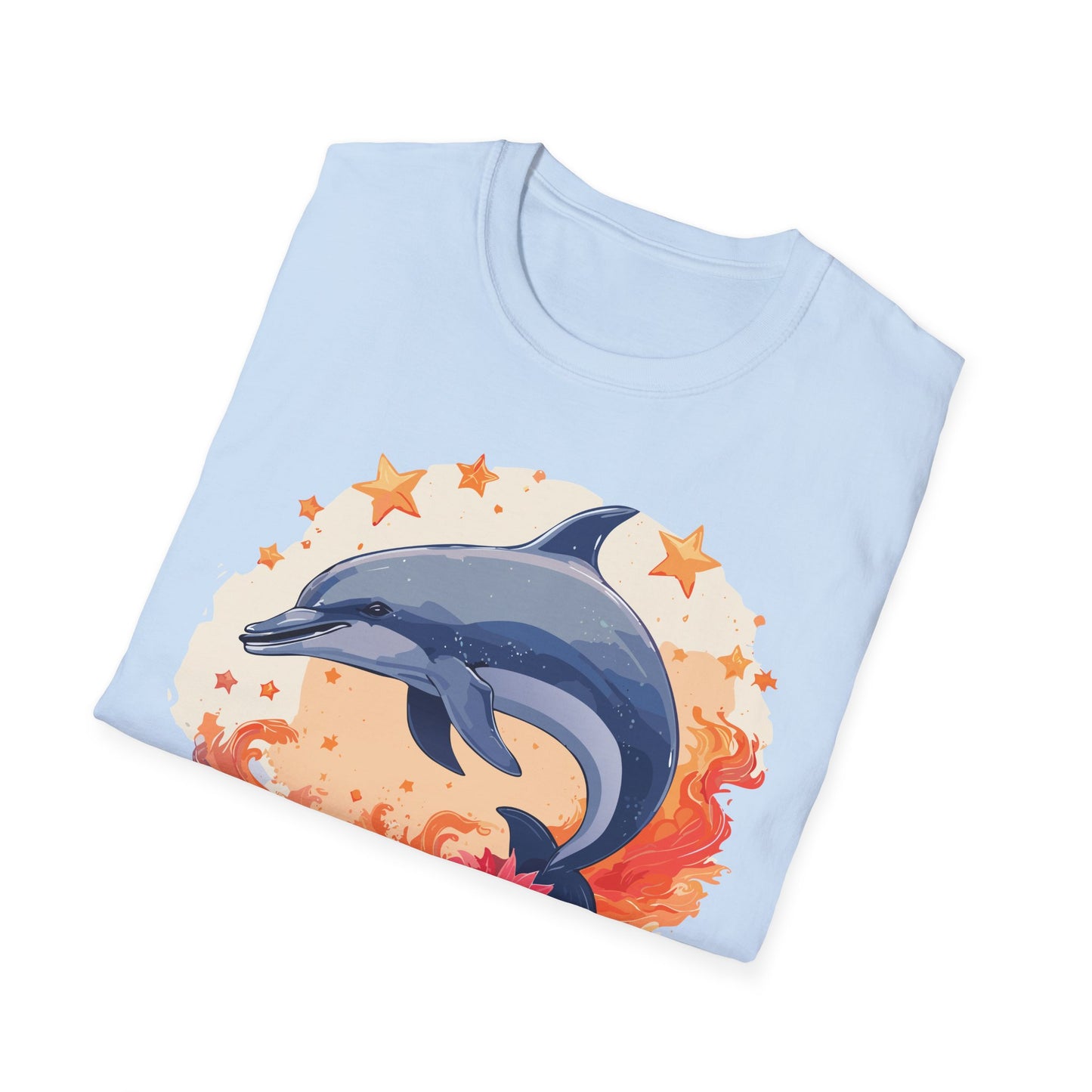 Dolphin Shirts, Shirt with Dolphin, Fish Tee Shirt, Animal Shirt