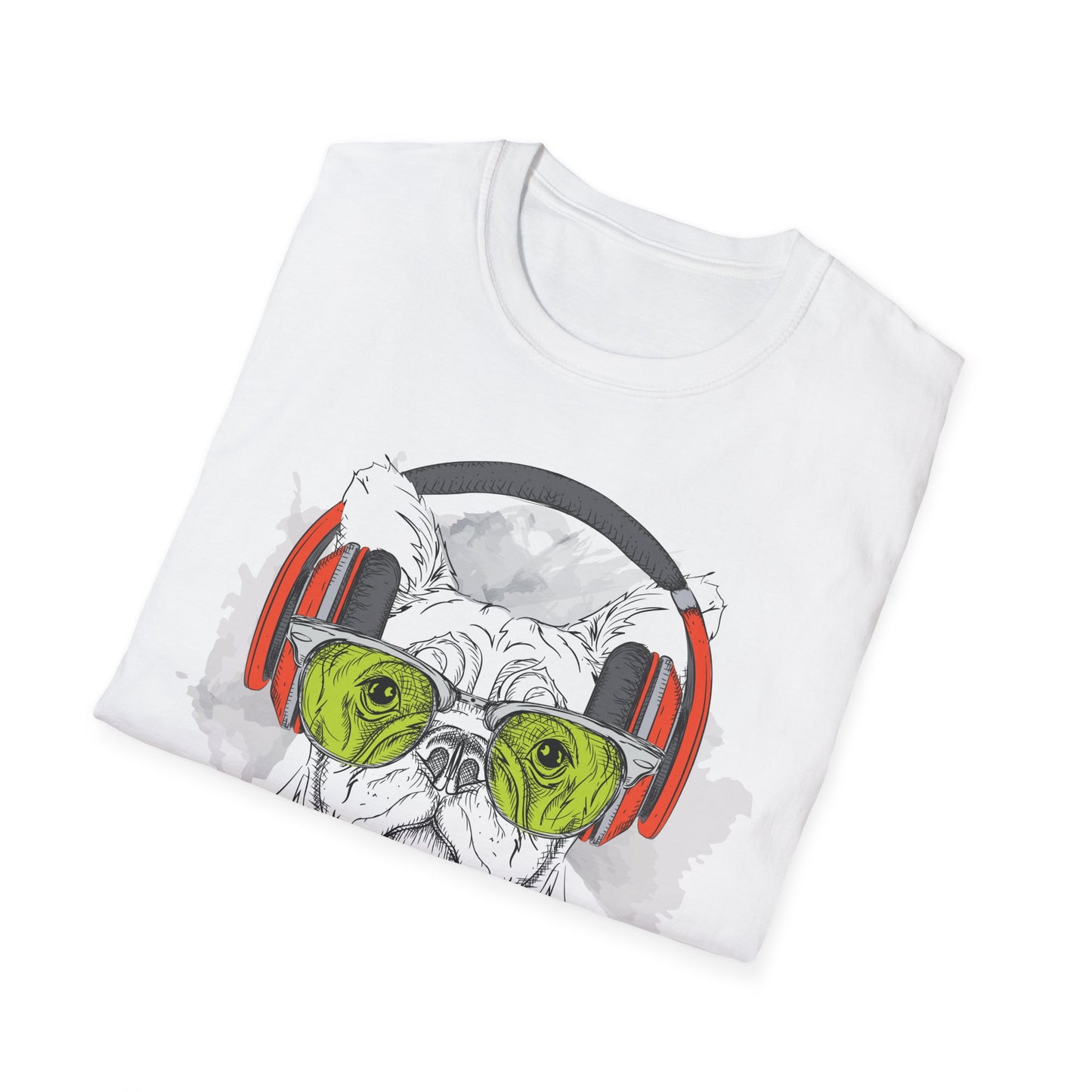 I love Music Animals Shirts, Shirt with Animals, Animals with Headphones Shirt