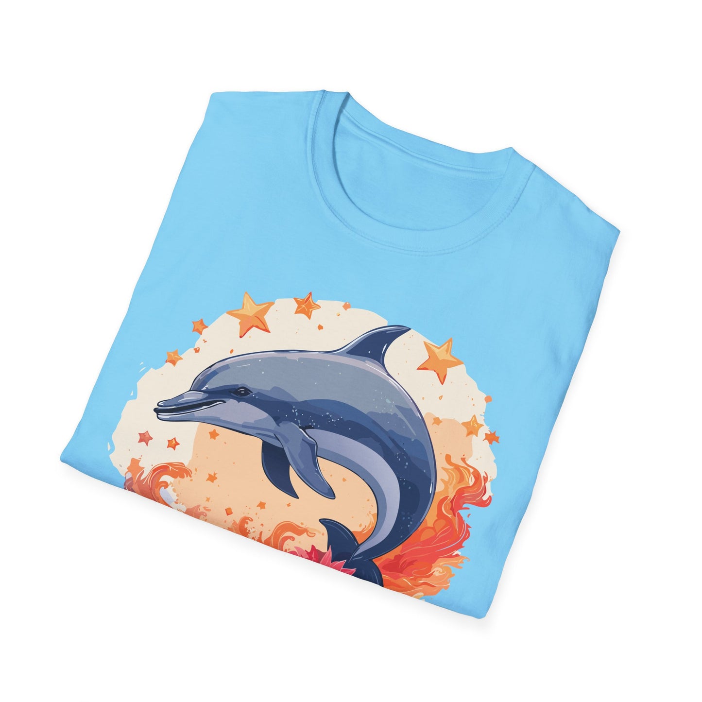 Dolphin Shirts, Shirt with Dolphin, Fish Tee Shirt, Animal Shirt