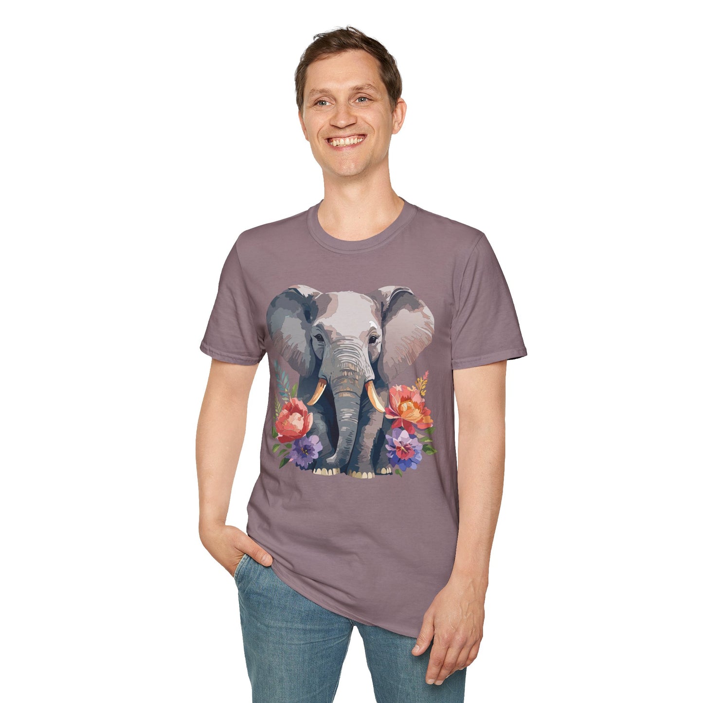 Elephant T-Shirt, Elephant T Shirt, Shirt with Elephant, Shirt with Animal