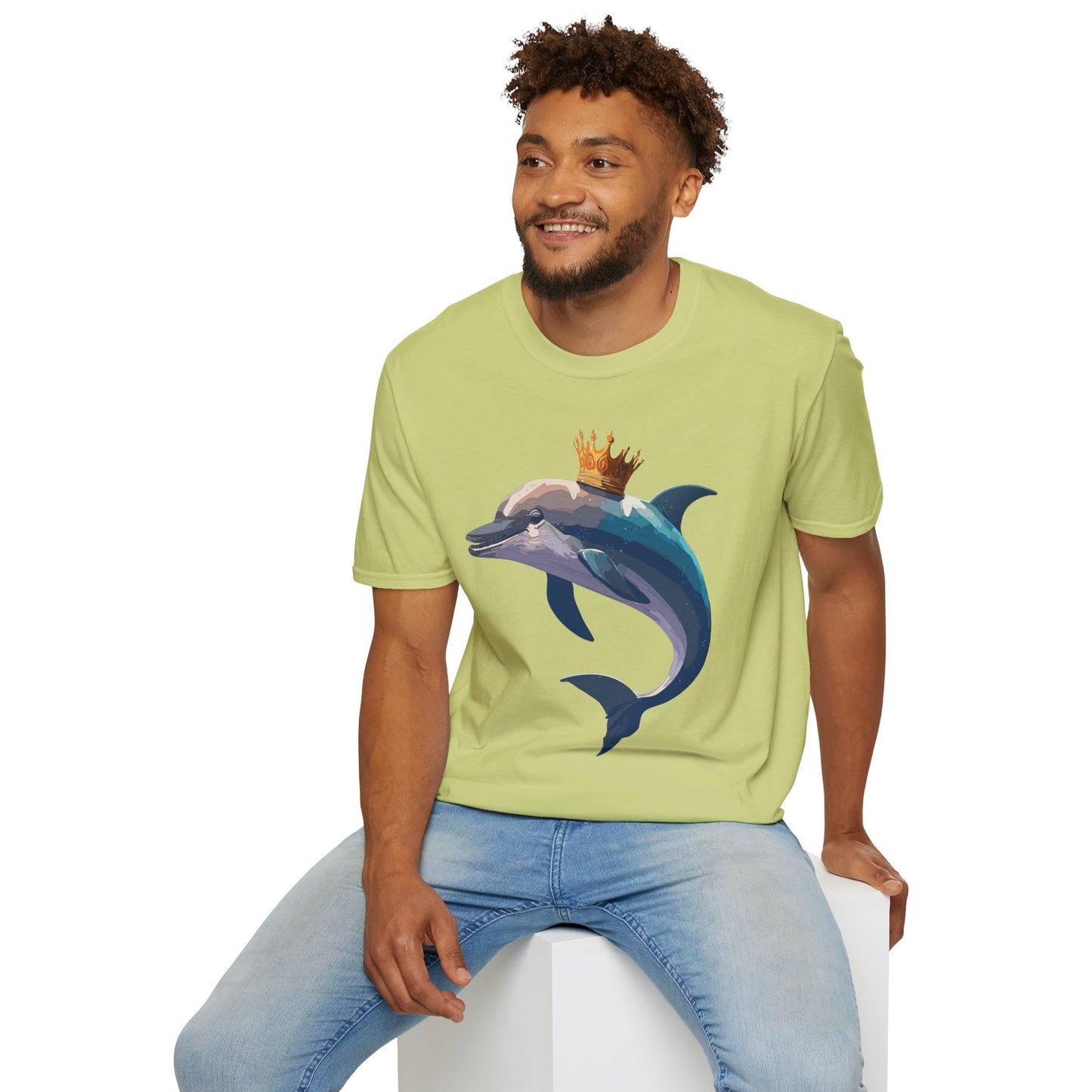 Dolphin Shirts, Shirt with Dolphin, Fish Tee Shirt, Animal Shirt