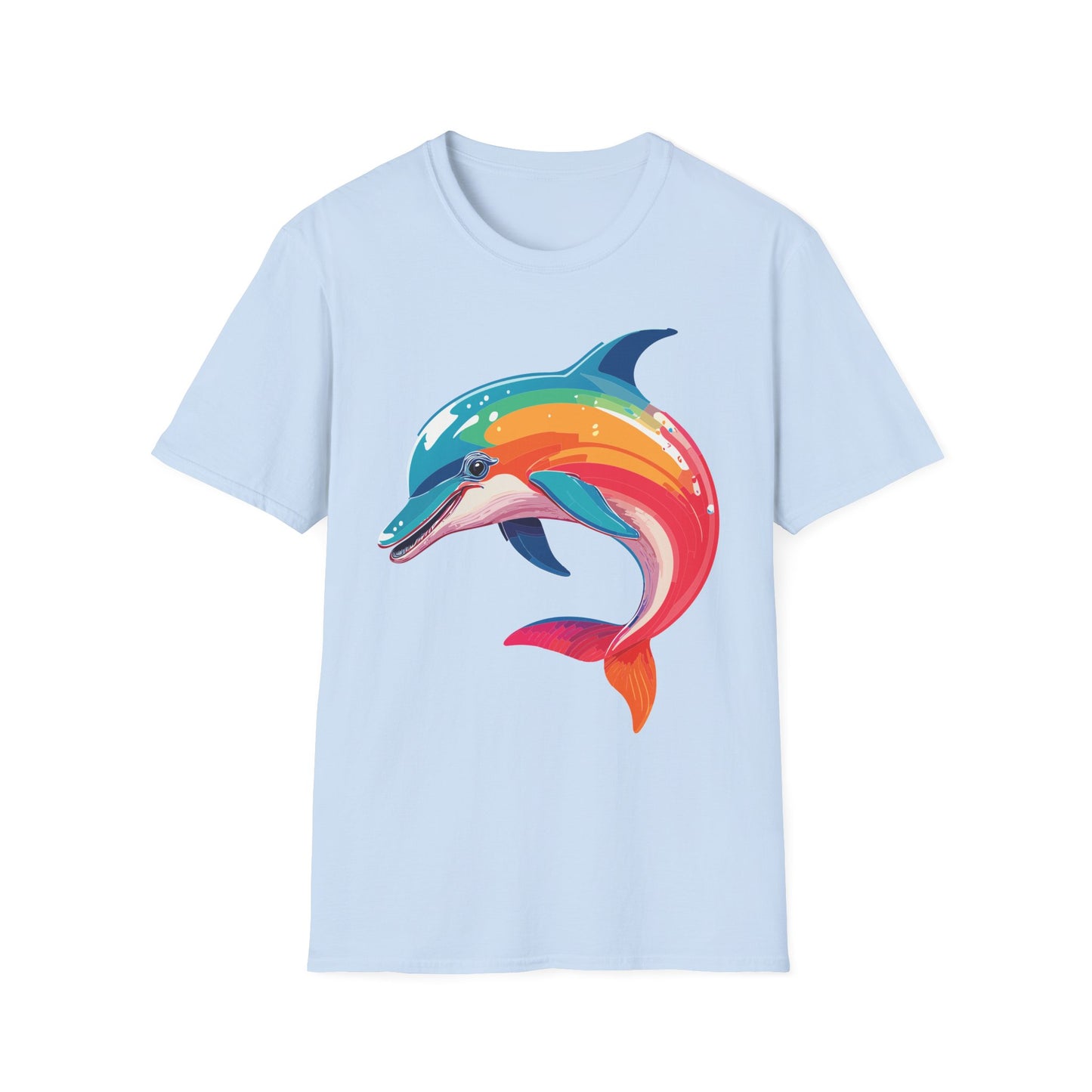 Dolphin Shirts, Shirt with Dolphin, Fish Tee Shirt, Animal Shirt